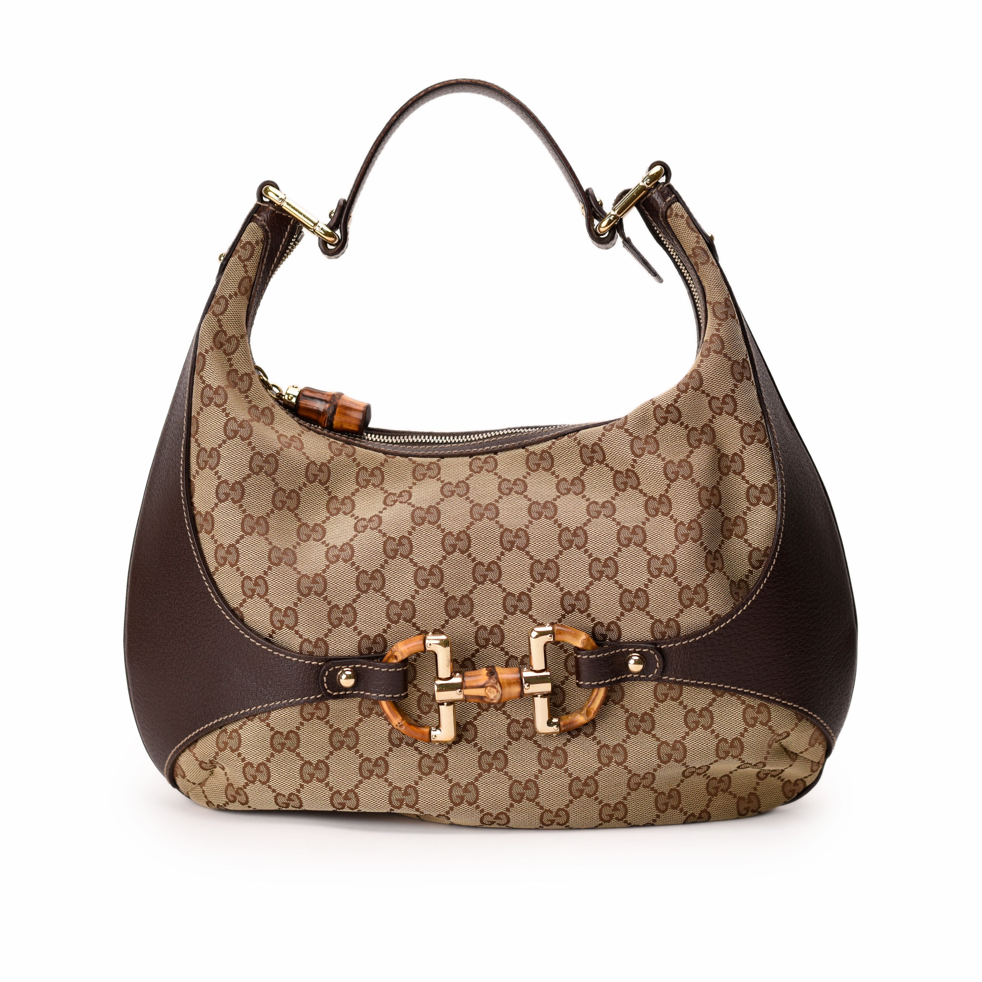 Gucci Bamboo Horsebit Shoulder Bag