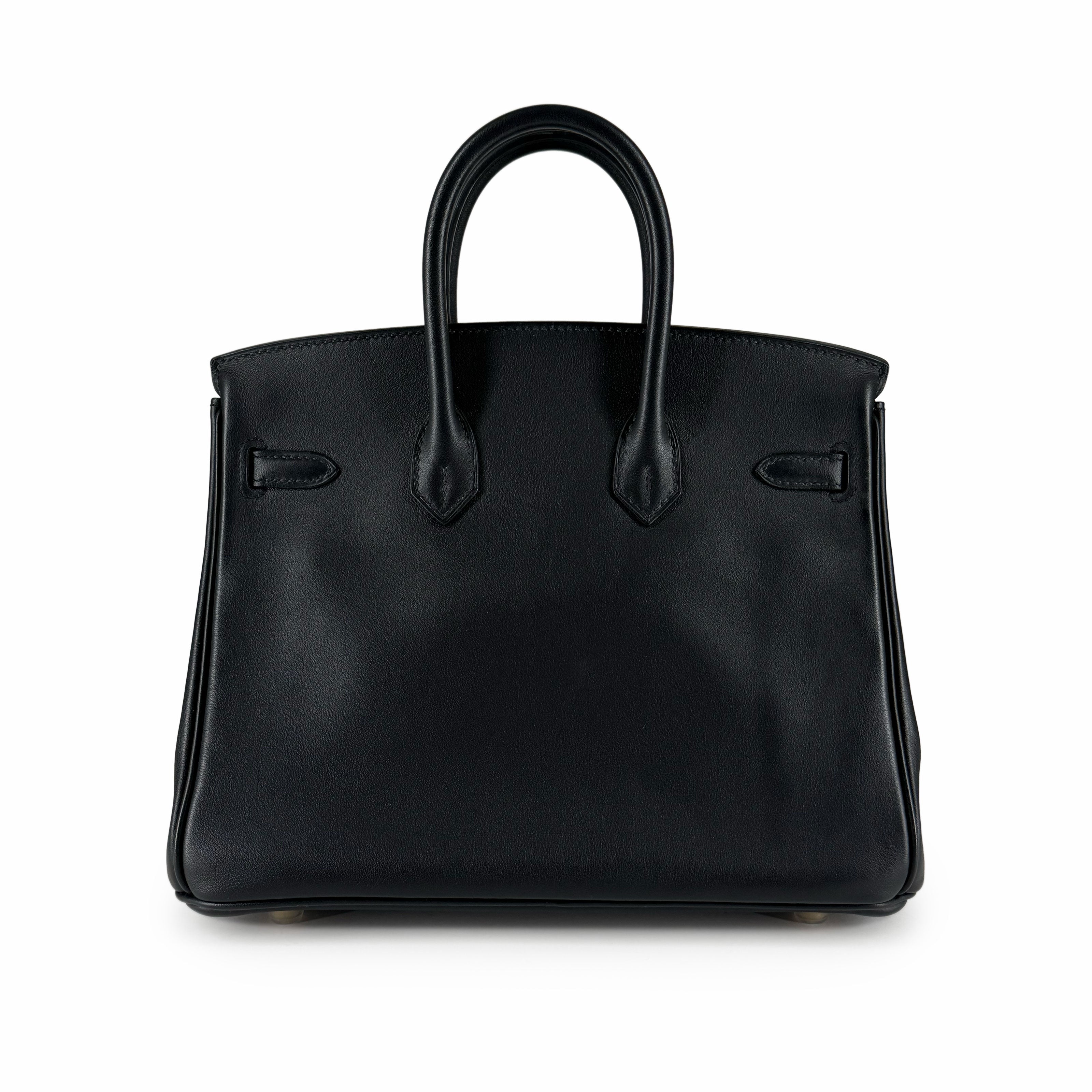 Hermès Birkin 25 Black Swift GHW