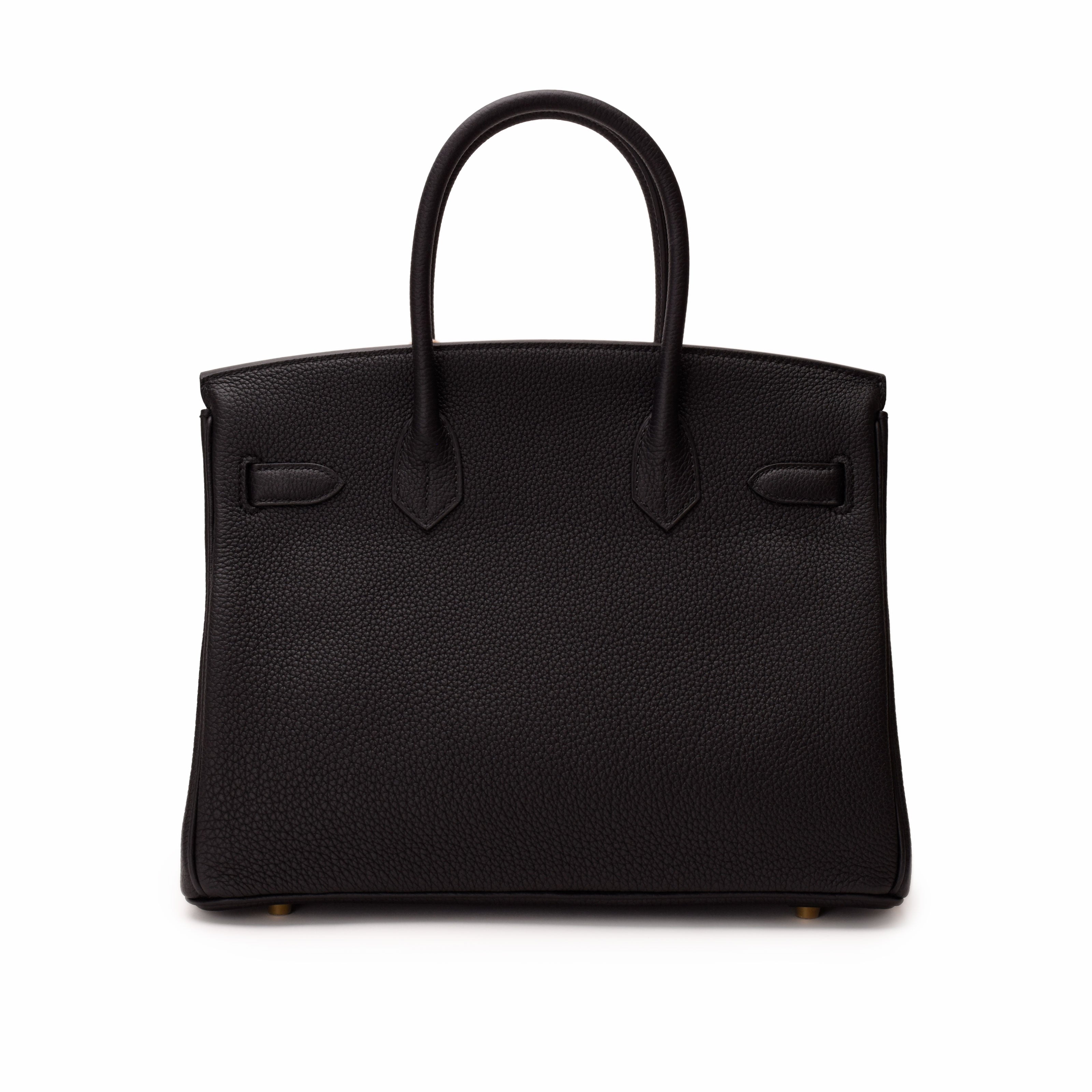 Hermès Birkin 30 Black Togo GHW