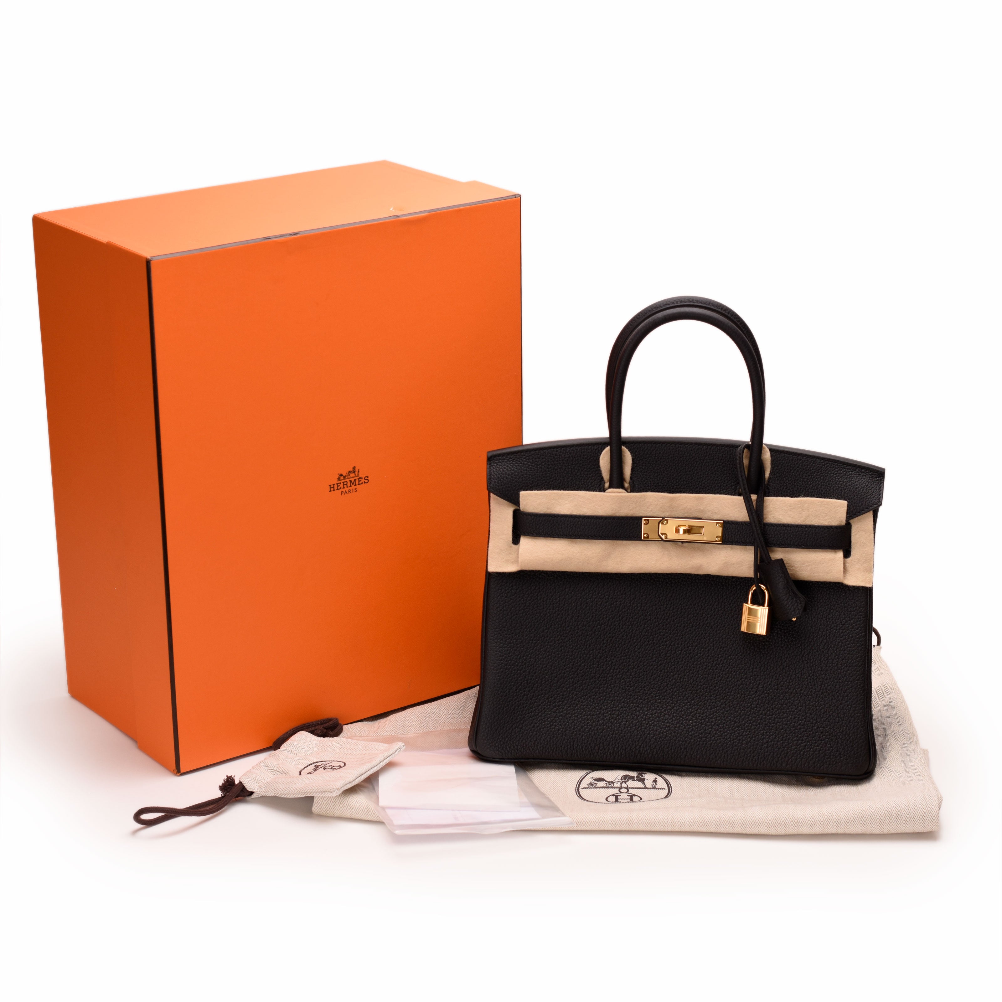 Hermès Birkin 30 Black Togo GHW