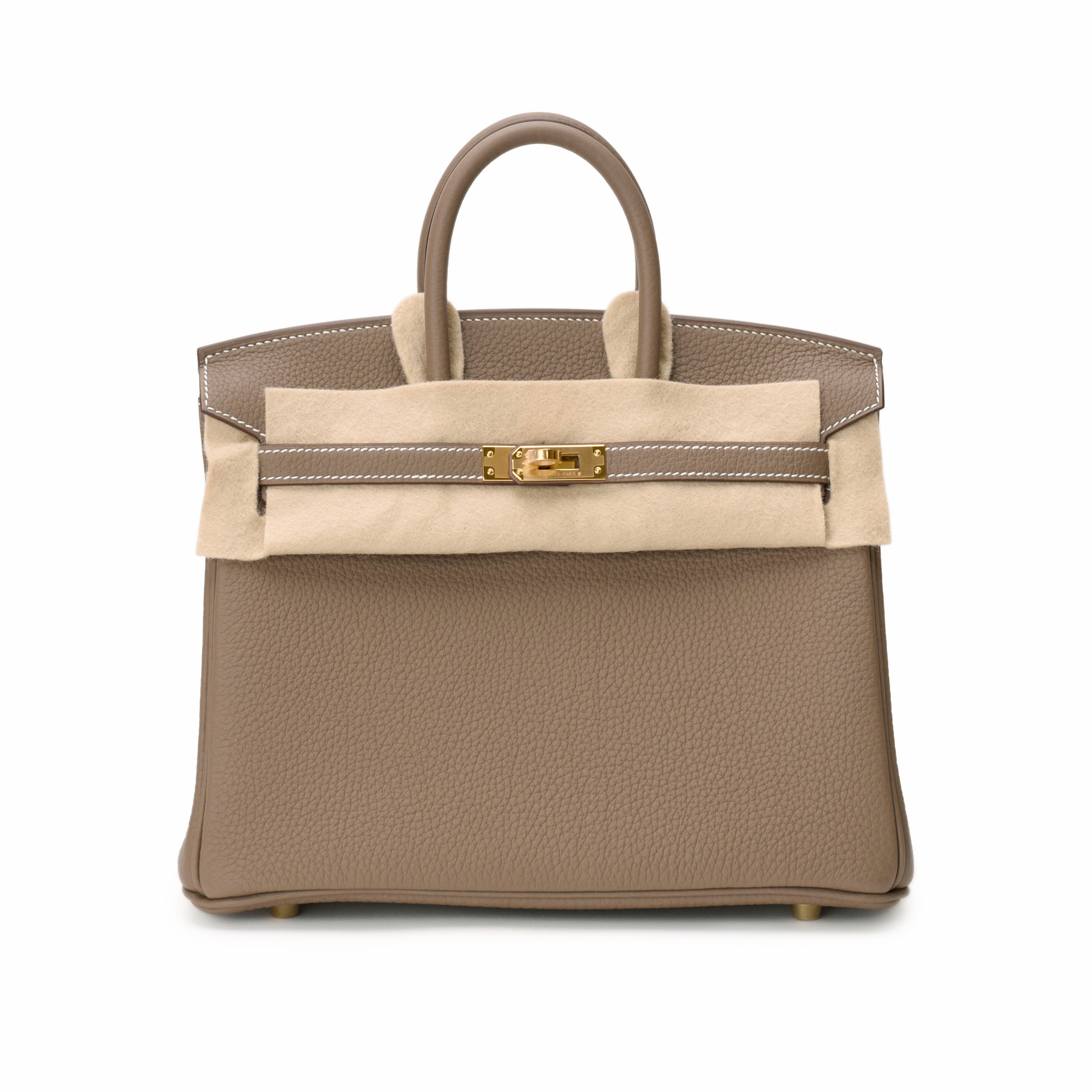 Hermès Birkin 25 Étoupe Togo GHW
