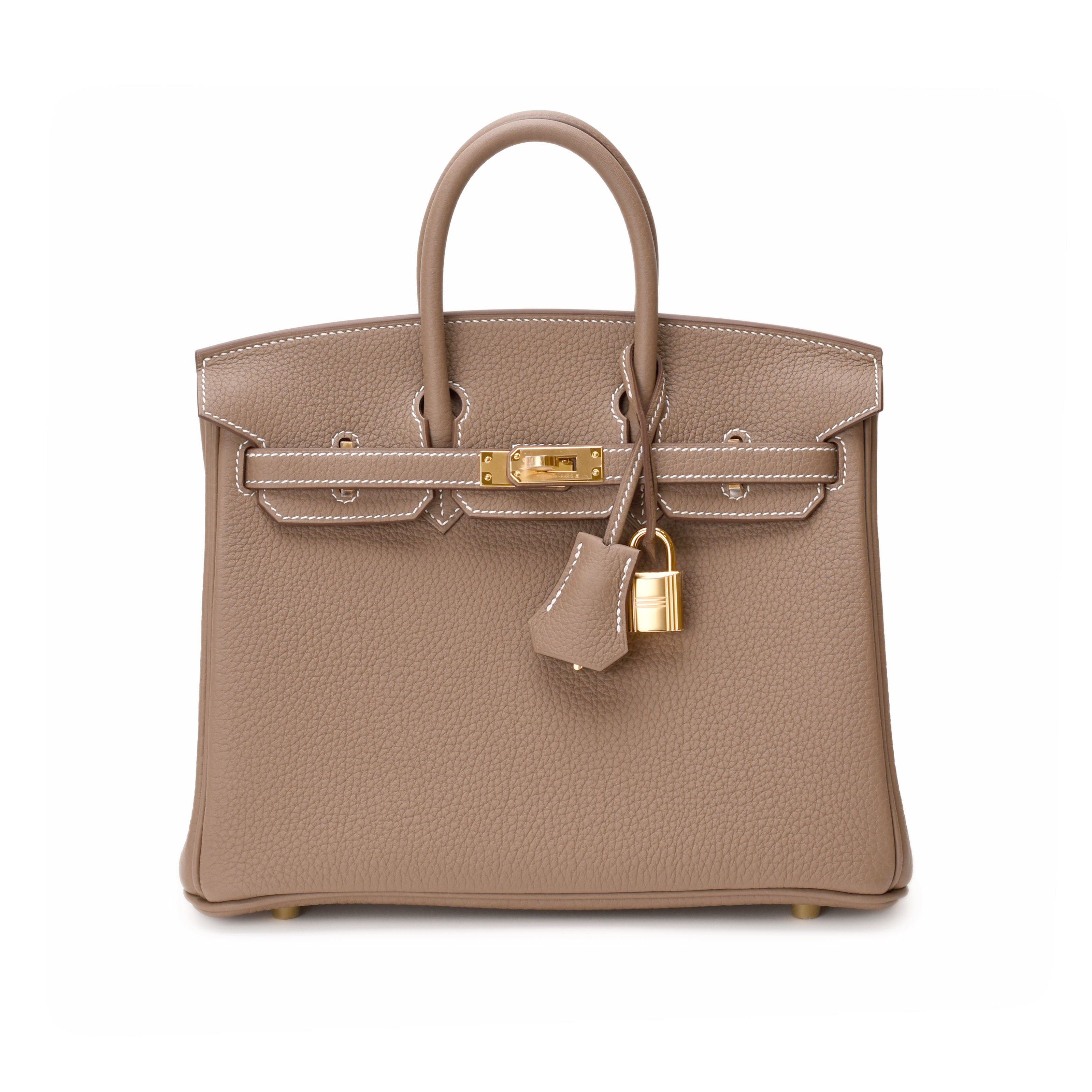 Hermès Birkin 25 Étoupe Togo GHW
