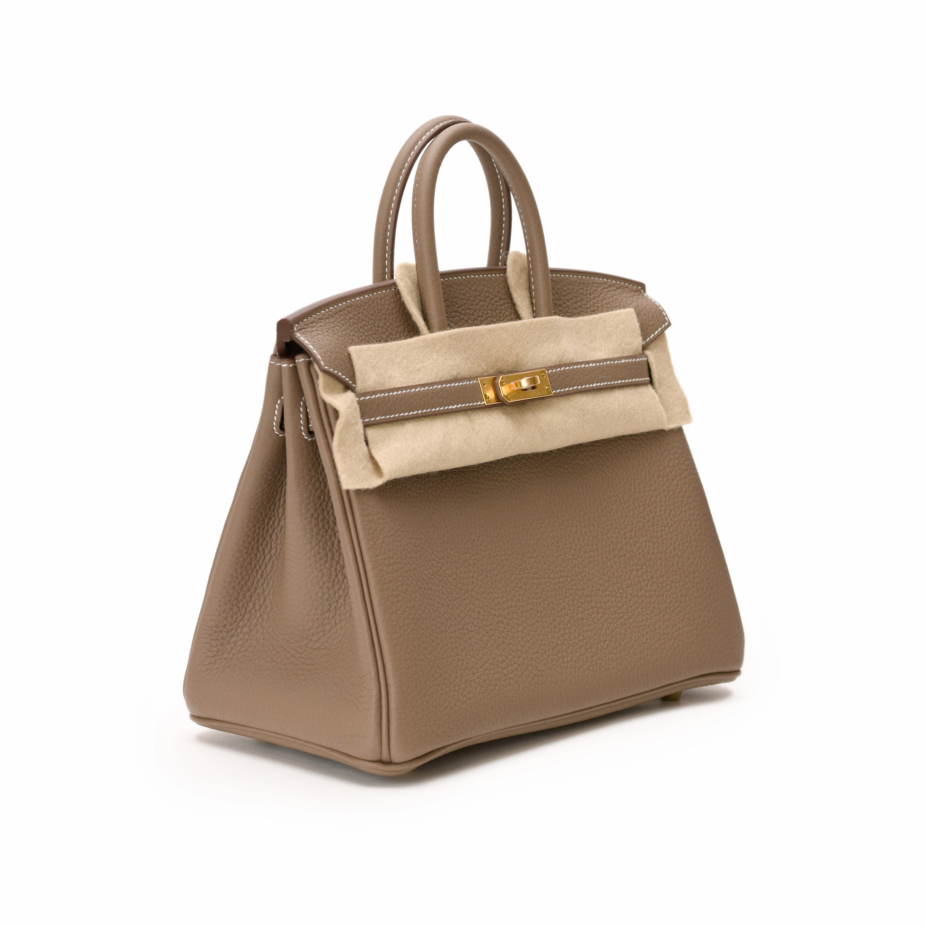 Hermès Birkin 25 Étoupe Togo GHW