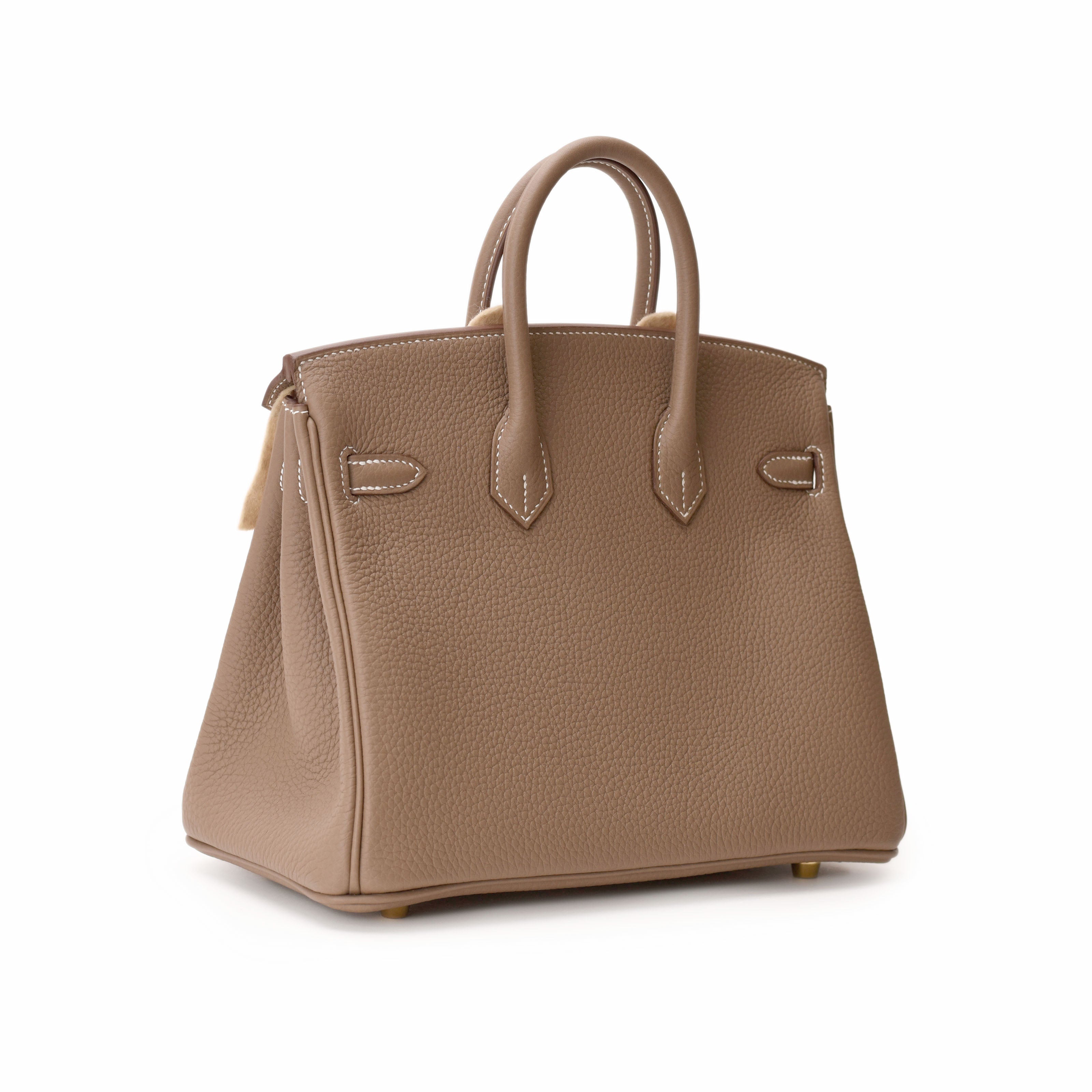 Hermès Birkin 25 Étoupe Togo GHW