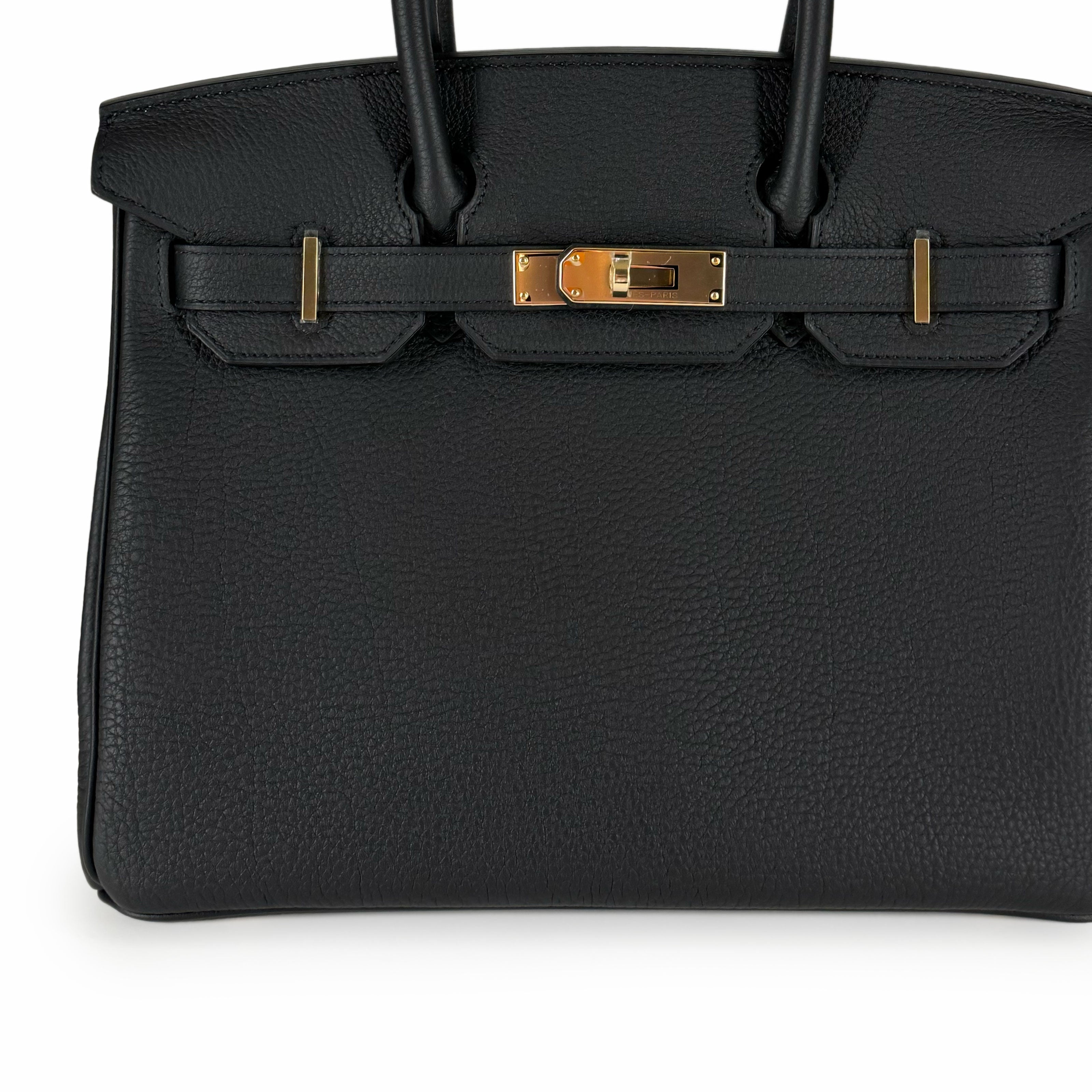 Hermès Birkin 30 Black Togo PBHW