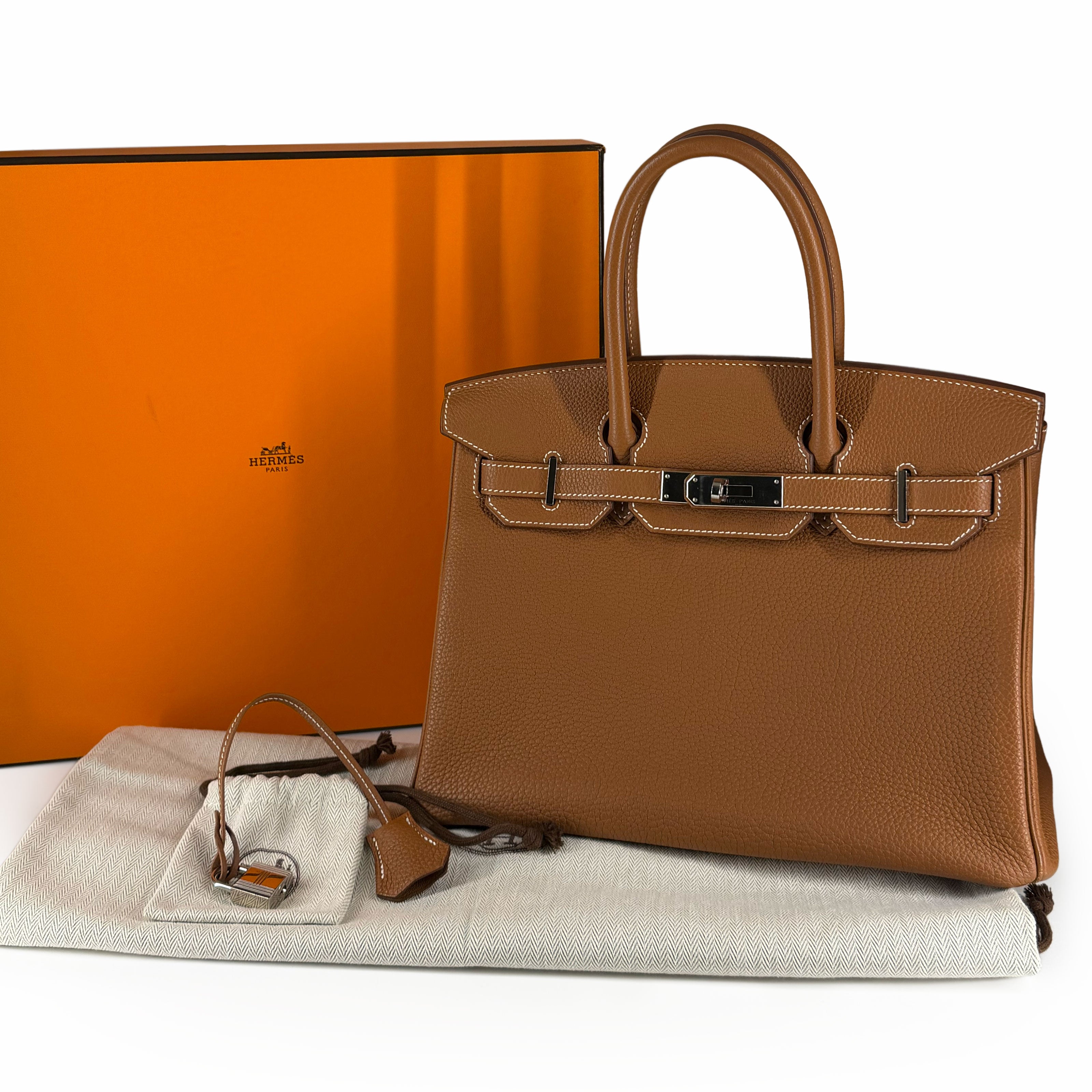 Hermès Birkin 30 Gold Togo PHW