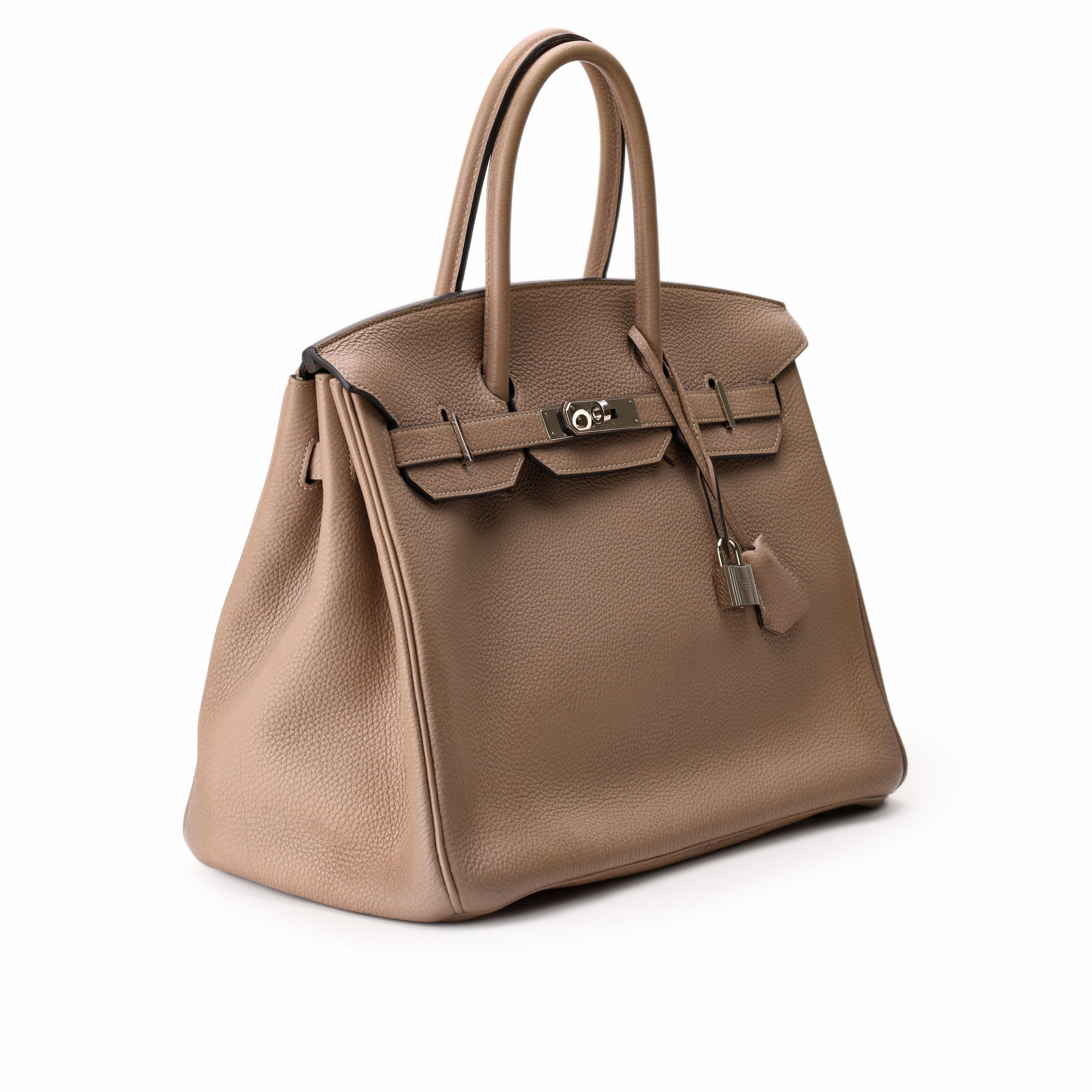 Hermès Birkin 35 Gris Tourtelle PHW