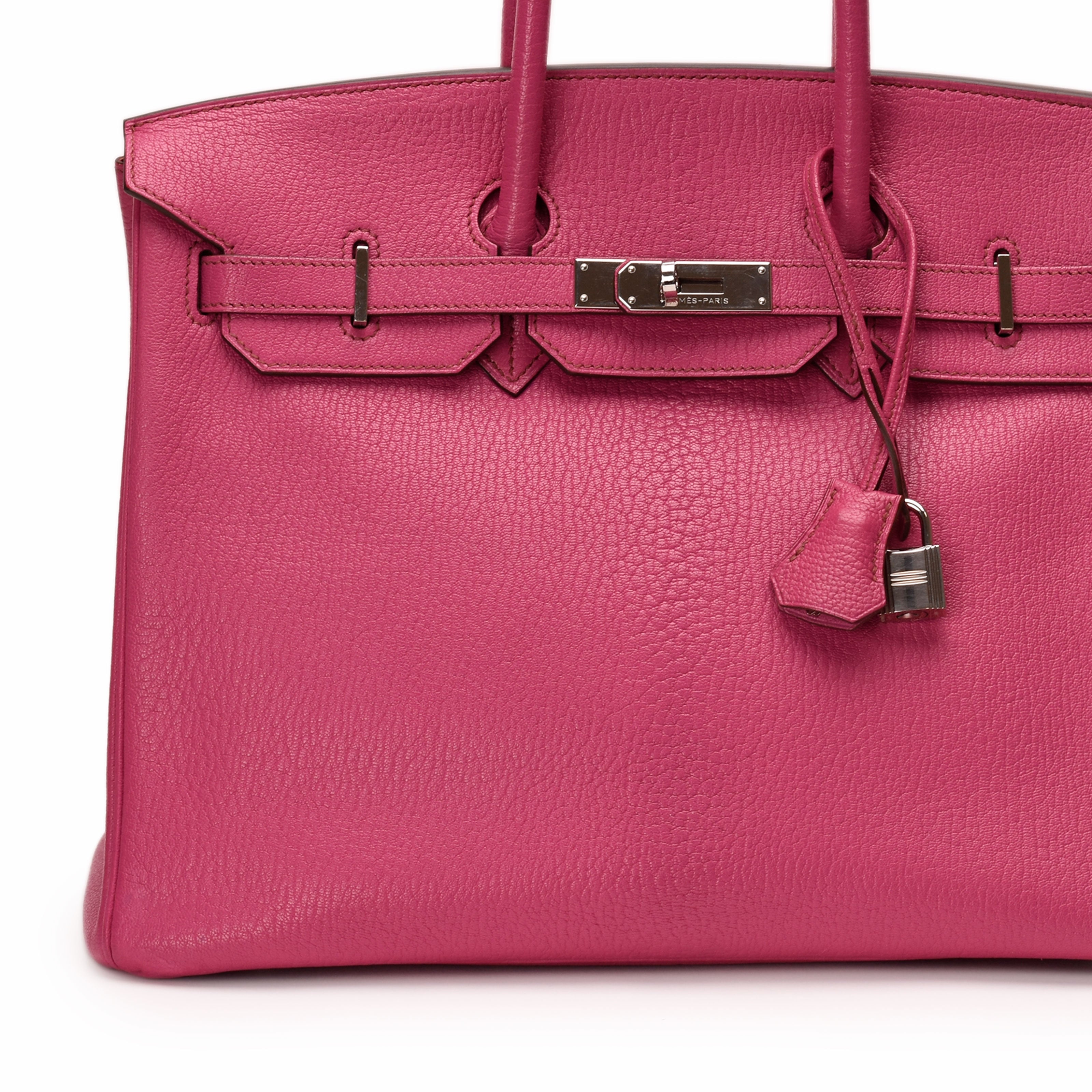 Hermès Birkin 35 Rose Pourpre Togo PHW