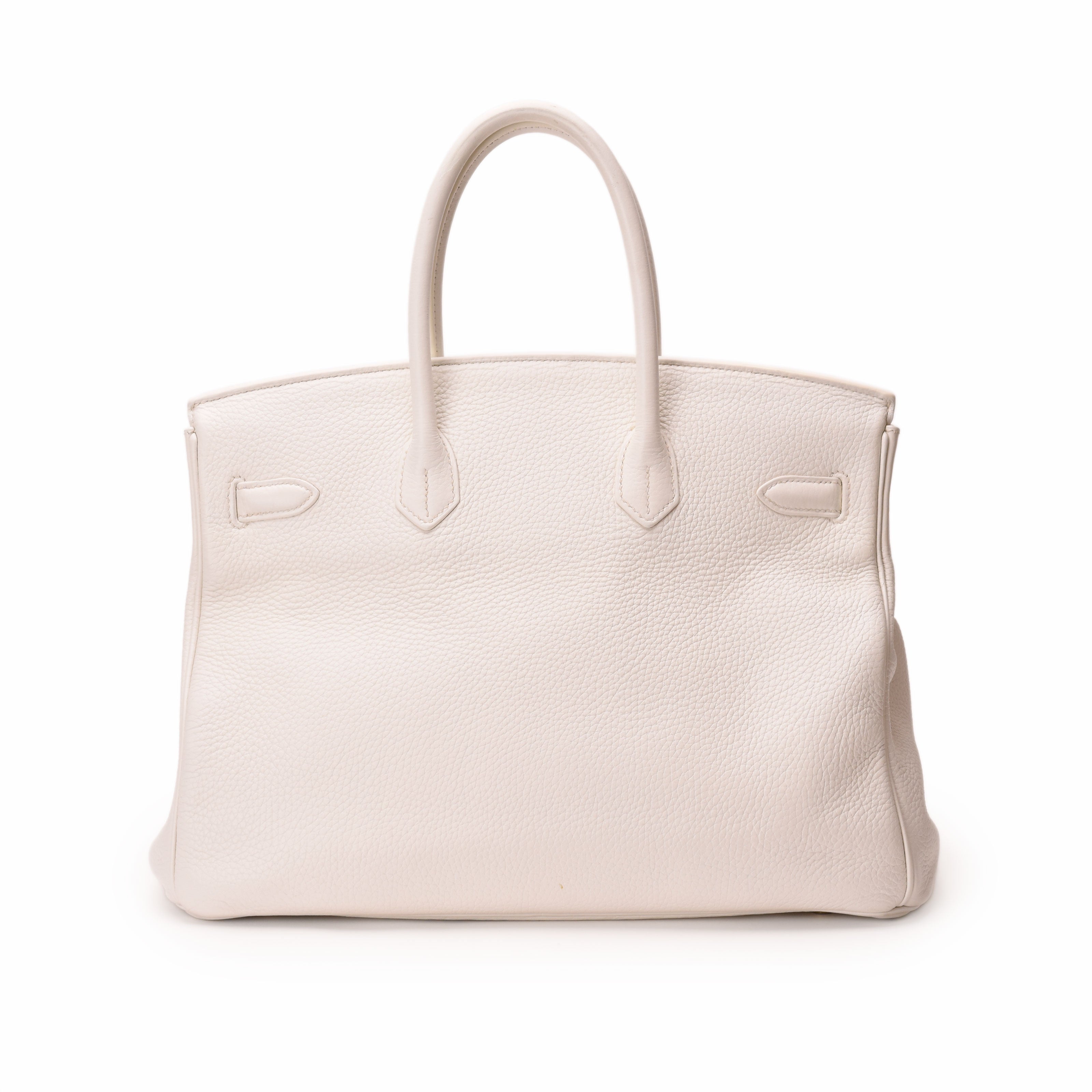 Hermès Birkin 35 White Togo GHW