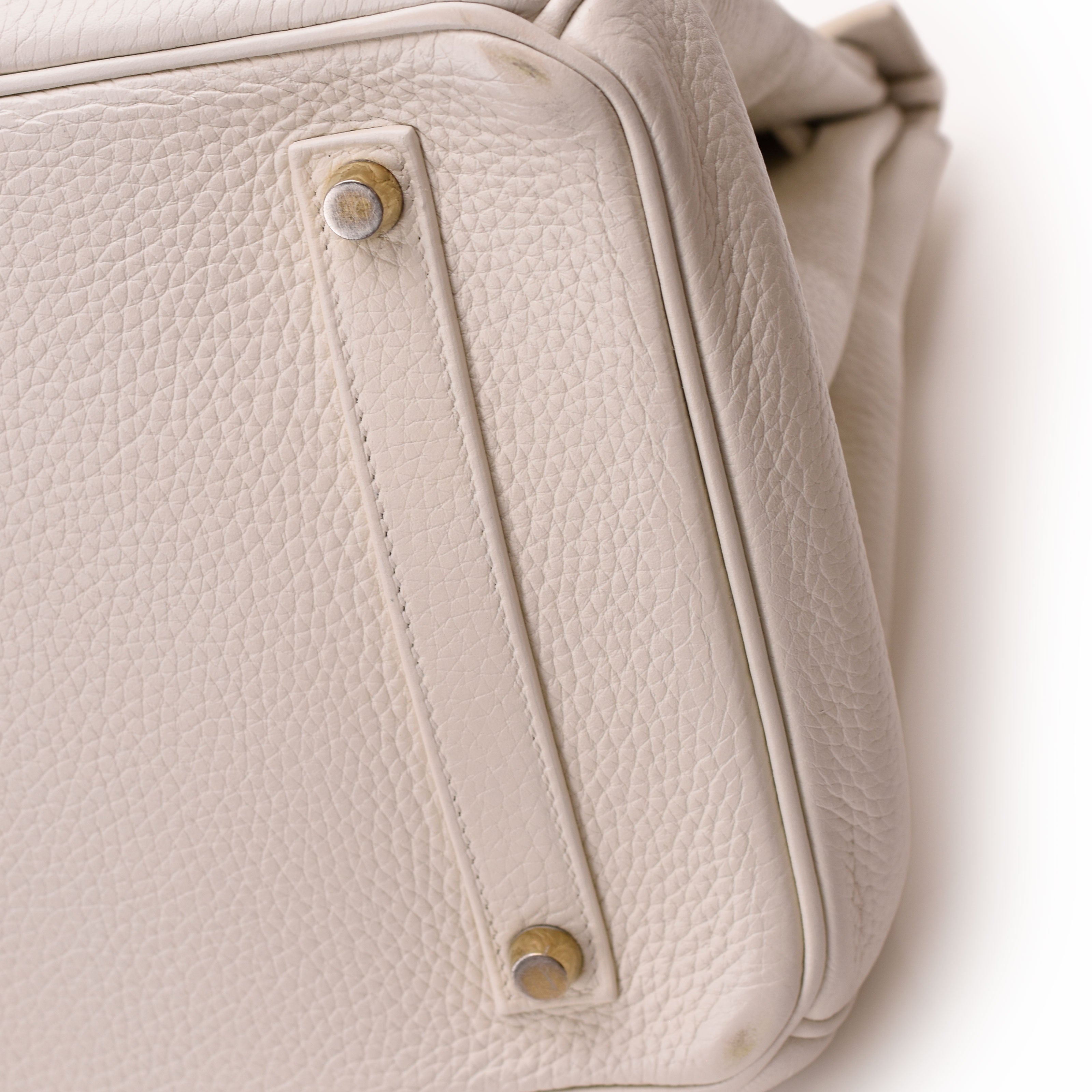 Hermès Birkin 35 White Togo GHW