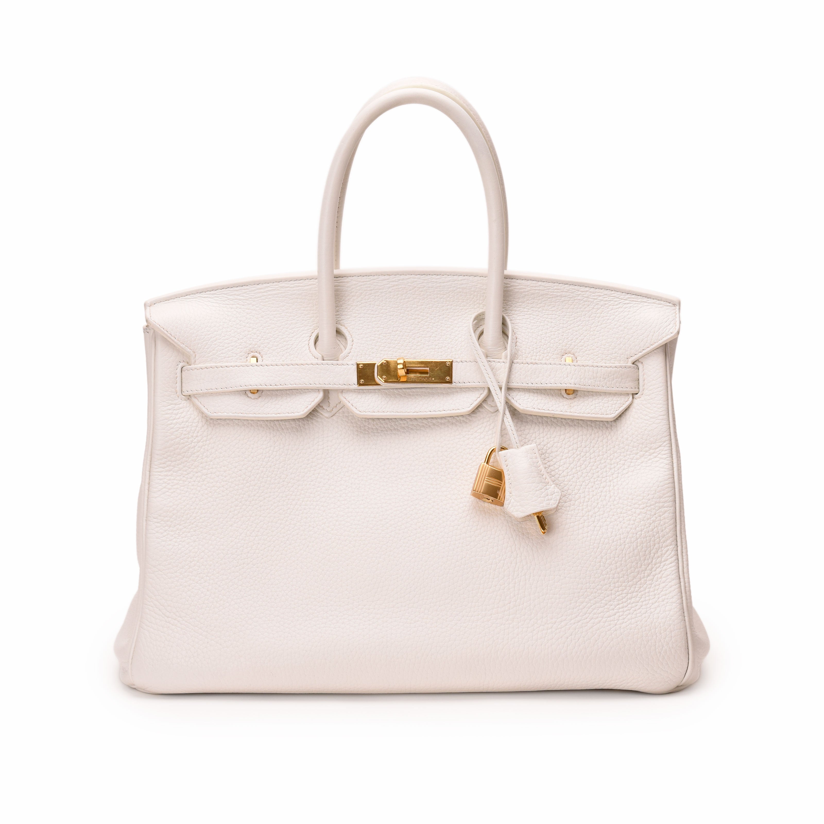 Hermès Birkin 35 White Togo GHW