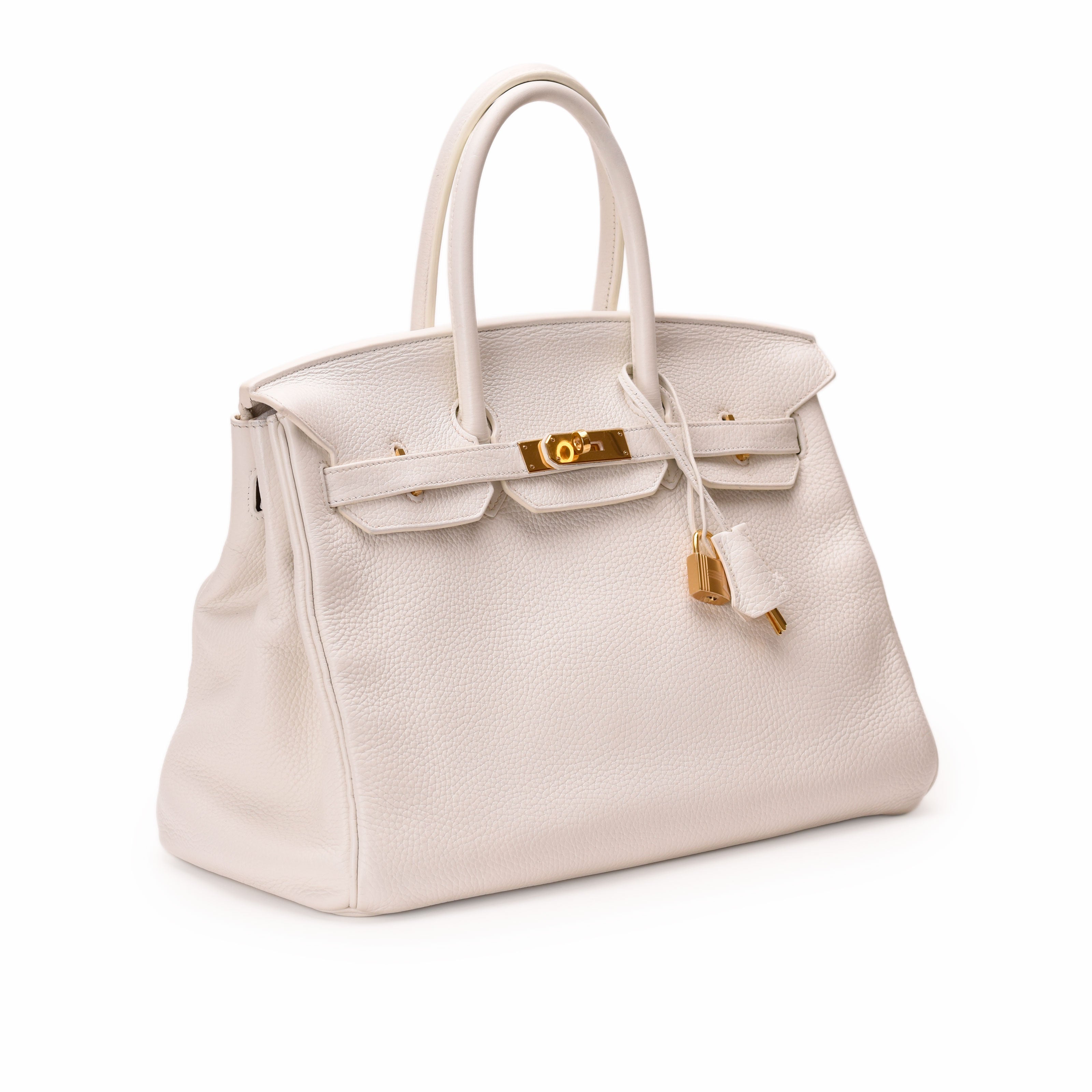 Hermès Birkin 35 White Togo GHW