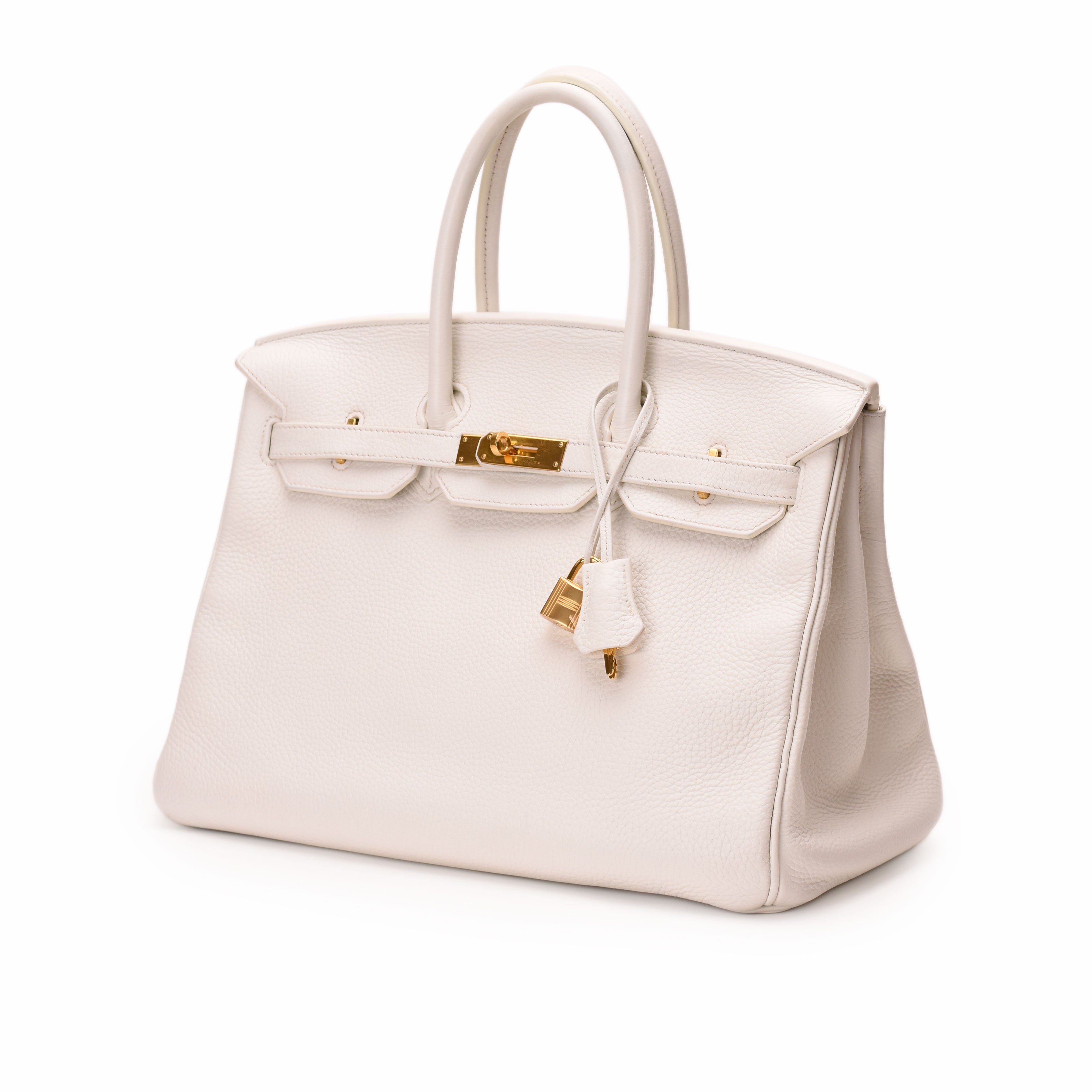 Hermès Birkin 35 White Togo GHW