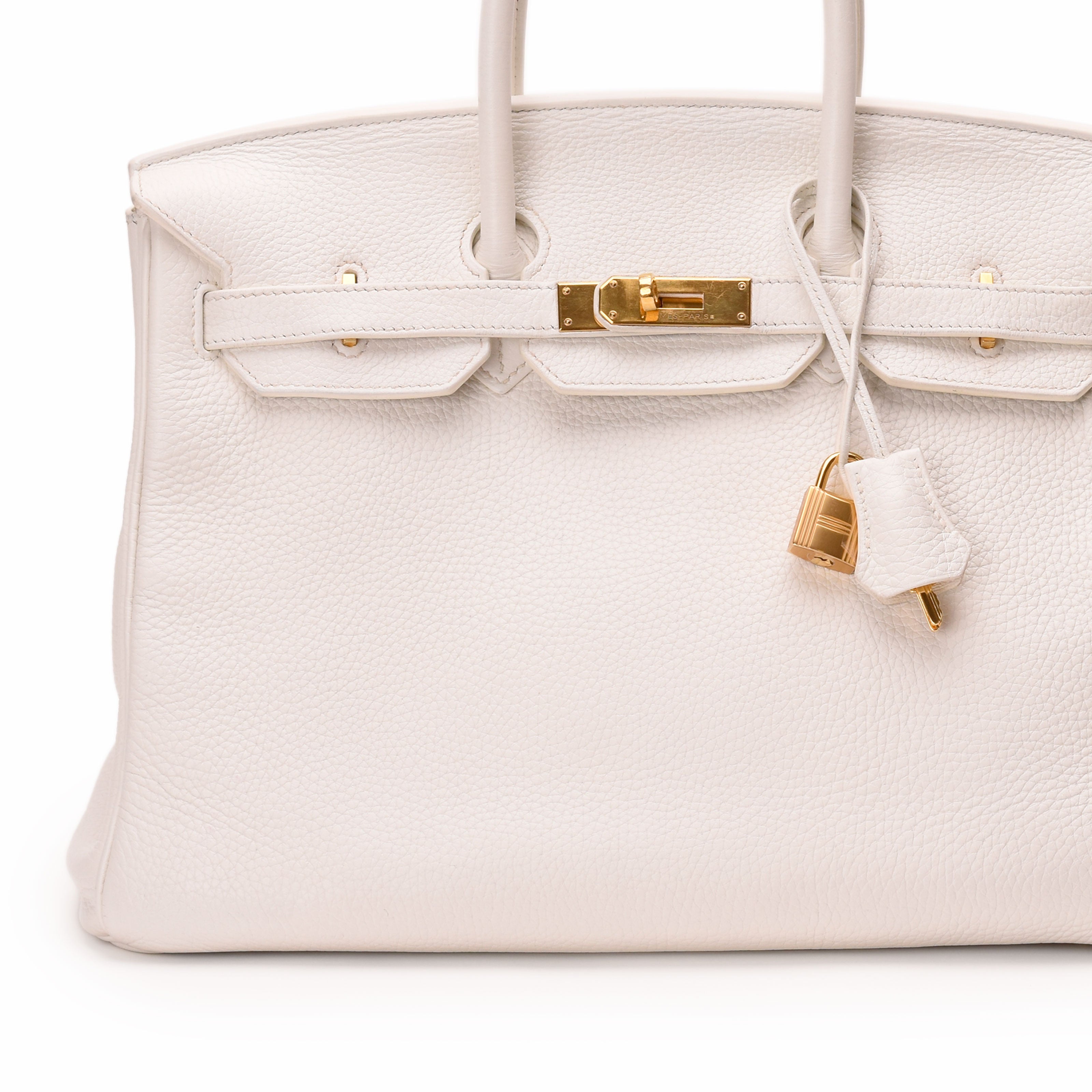 Hermès Birkin 35 White Togo GHW