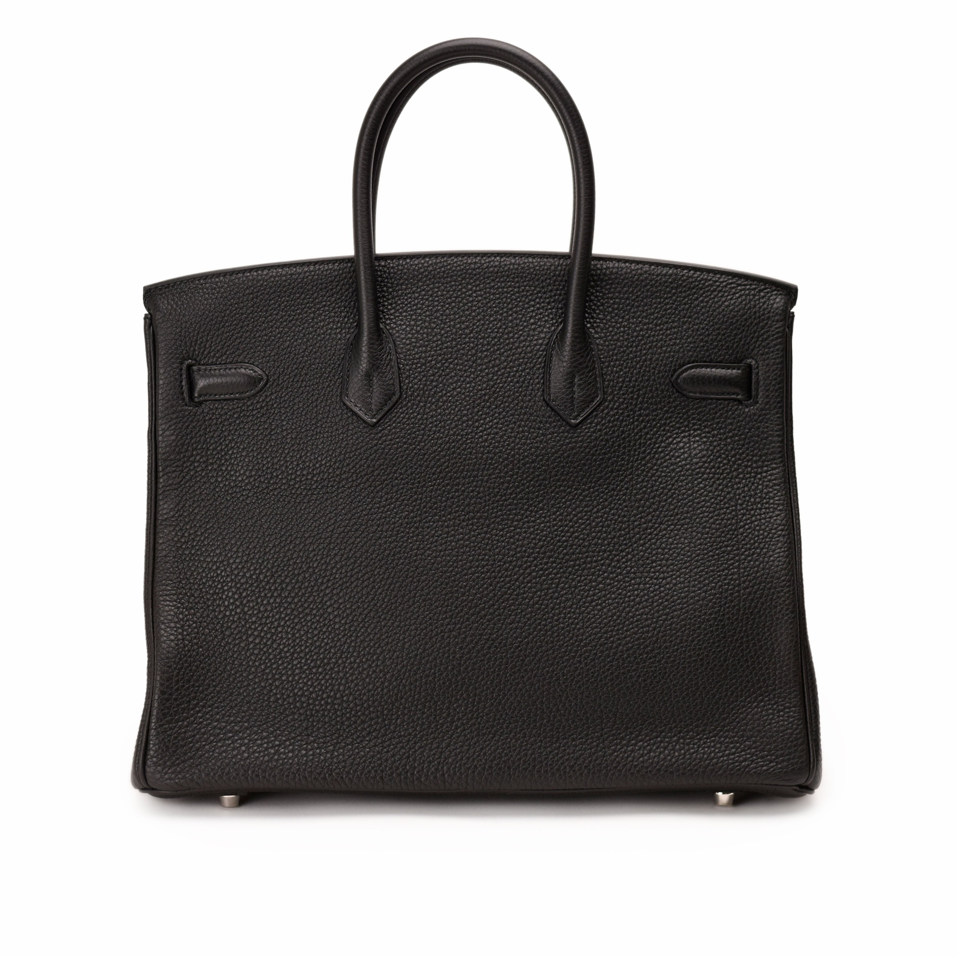 Hermès Birkin 35 Black Clemence PHW