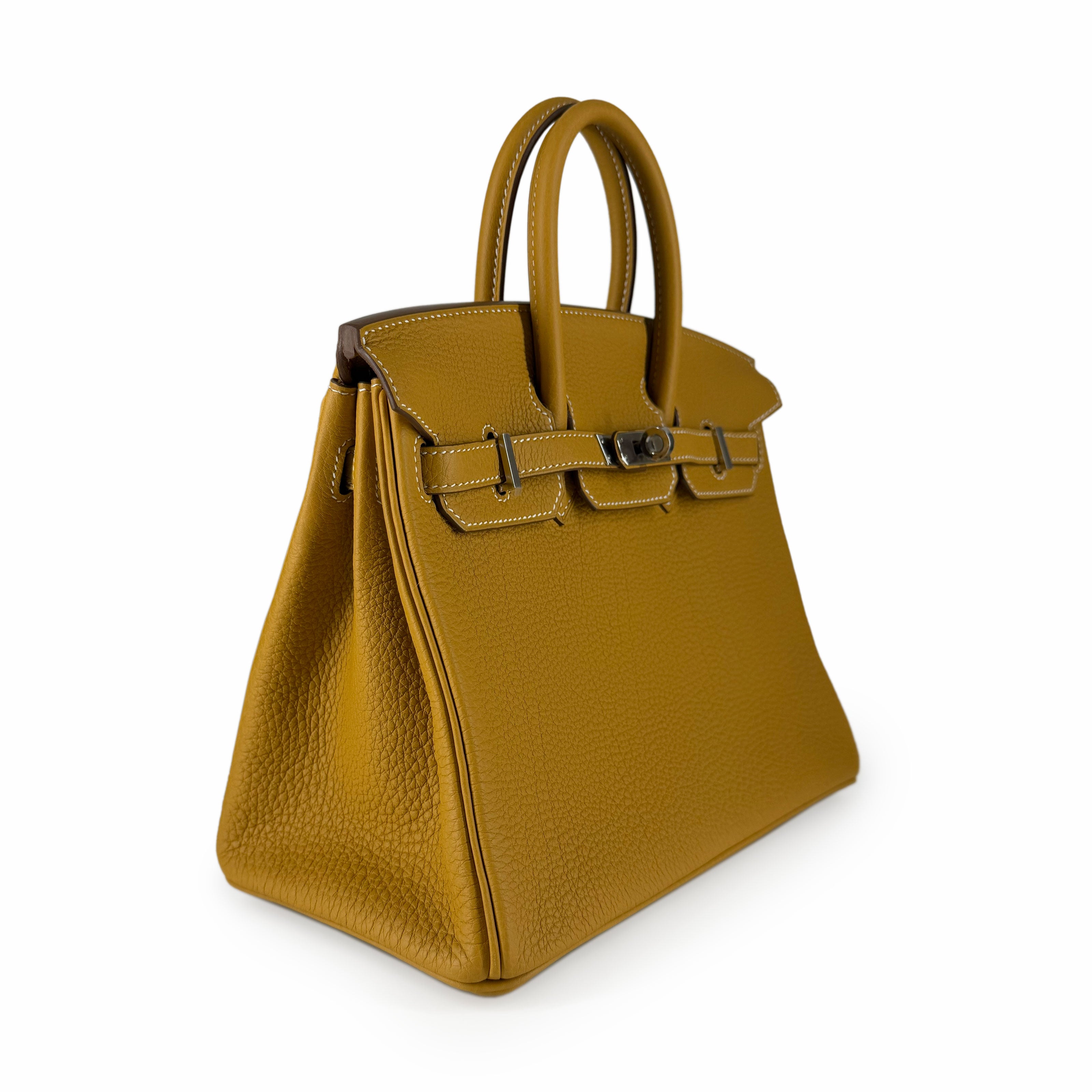 Hermès Birkin 25 Naturel Sable Togo PHW