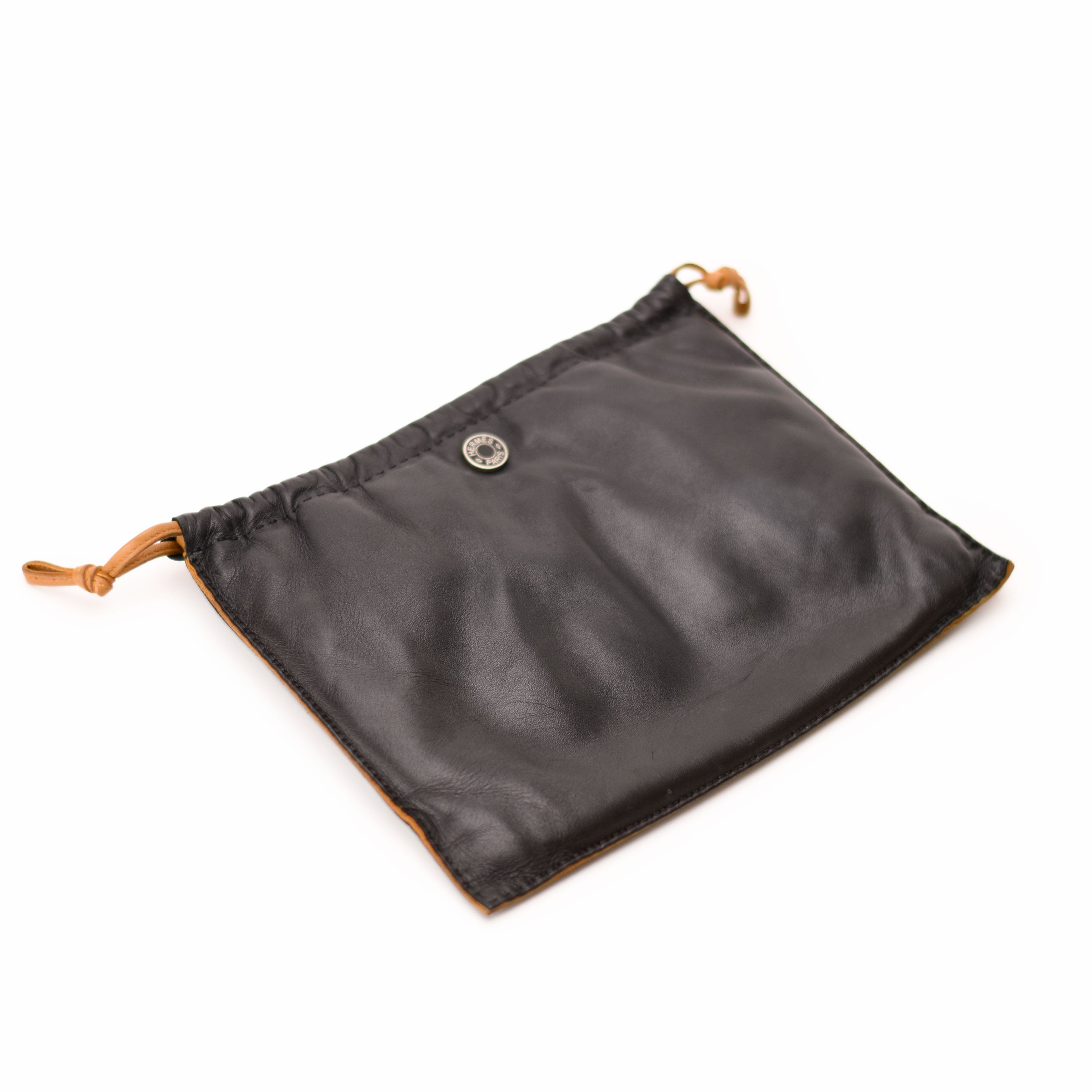 Hermès Pilo Black Pouch