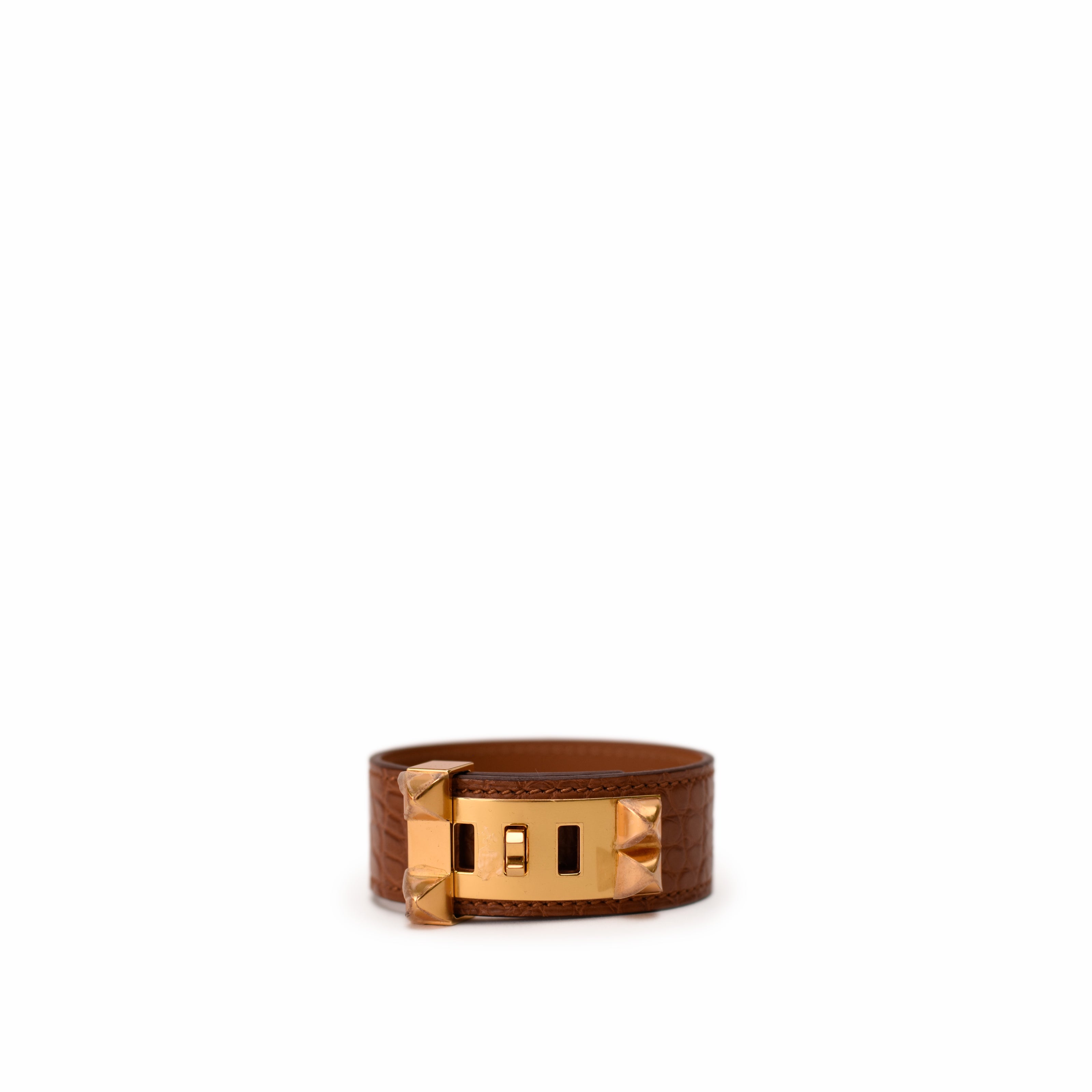 Hermès Collier De Chien 24 Bracelet Alligator