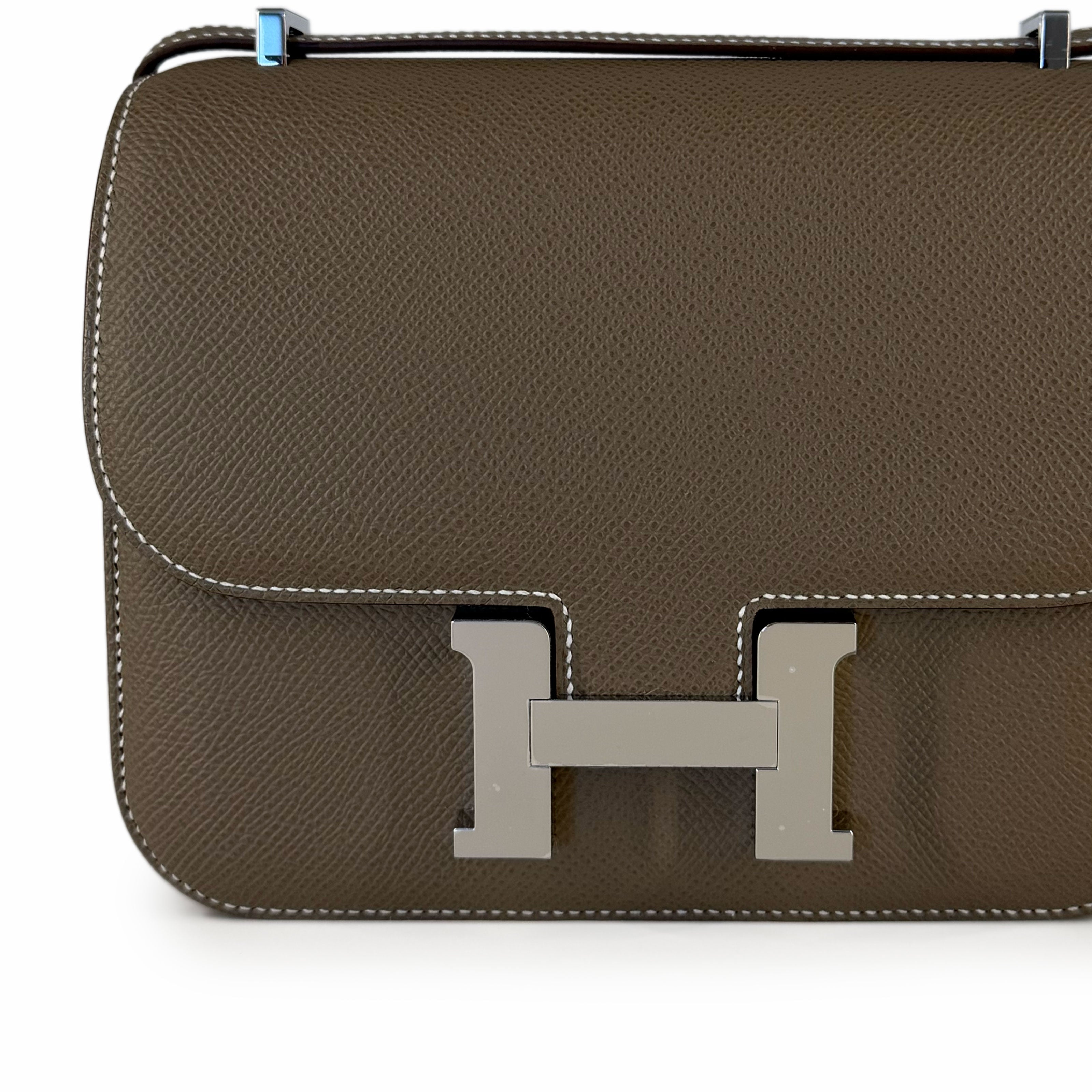 Hermès Constance 18 Etoupe Epsom