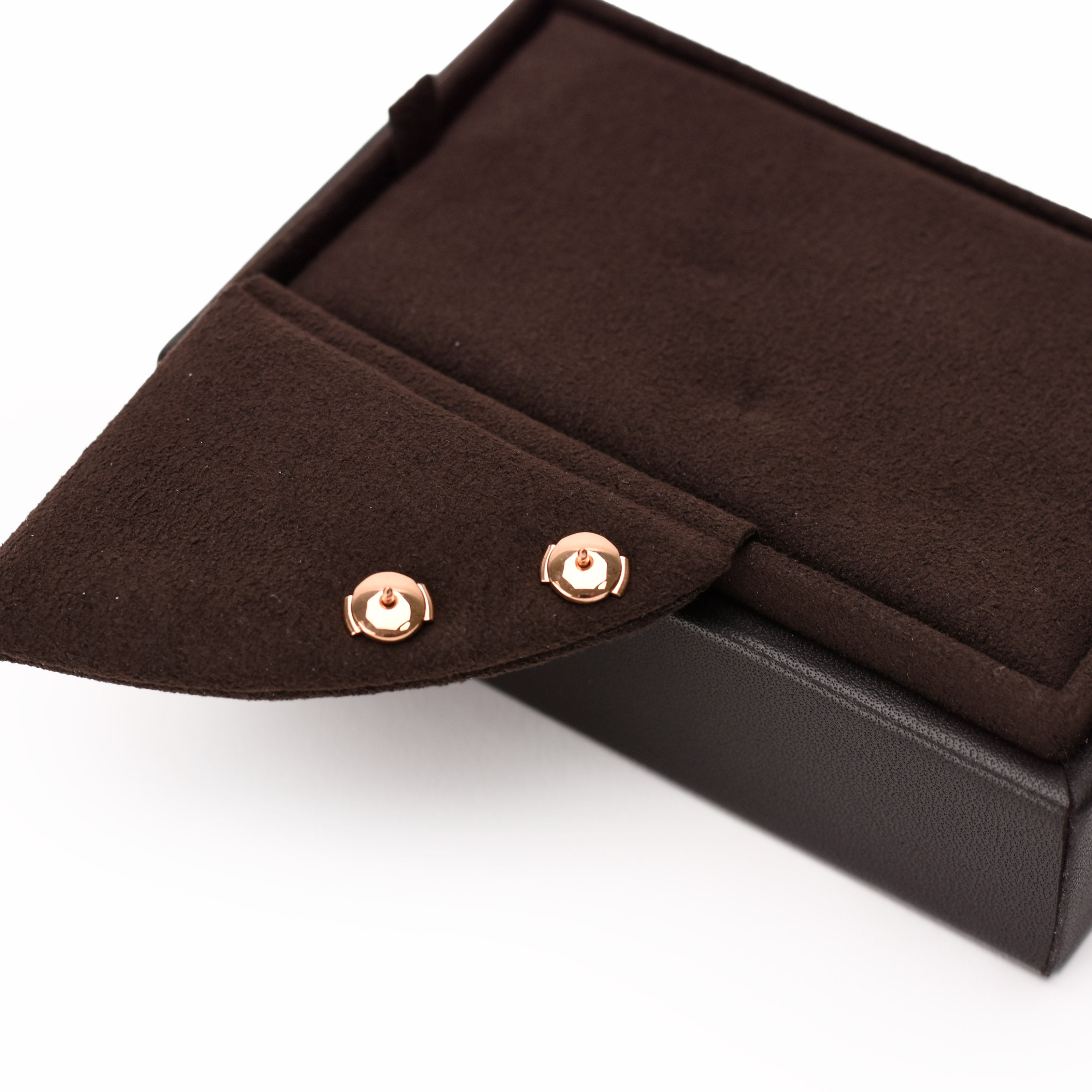 Hermès Clou d'H Stud Earrings RGHW