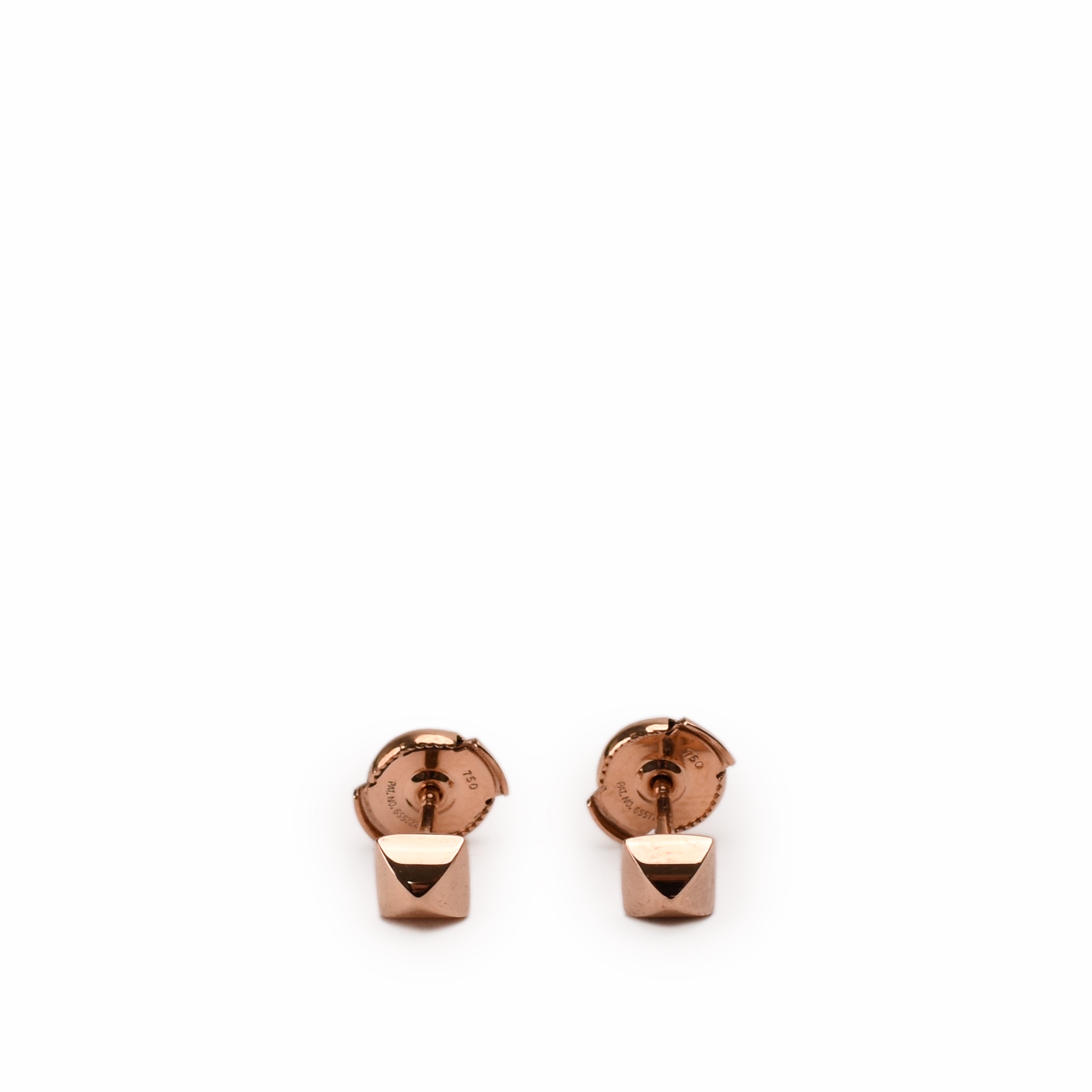 Hermès Clou d'H Stud Earrings RGHW