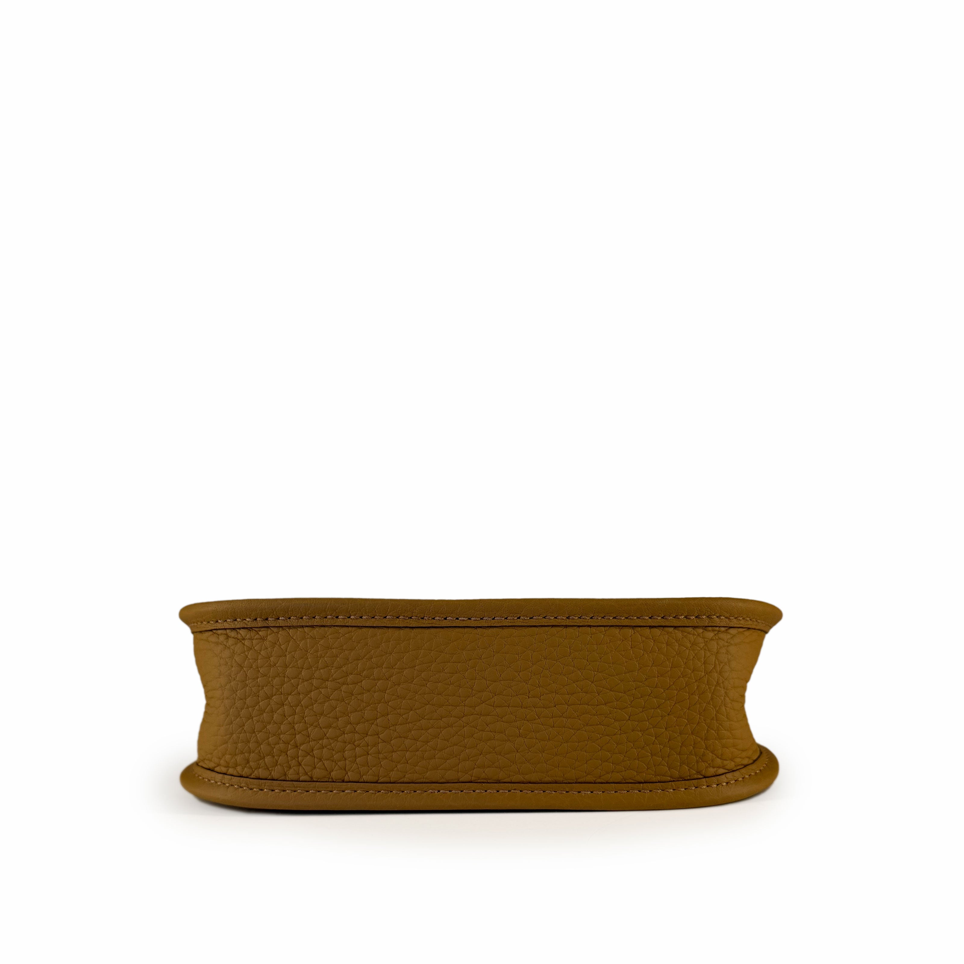 Hermès Mini Evelyne Biscuit Clemence PHW