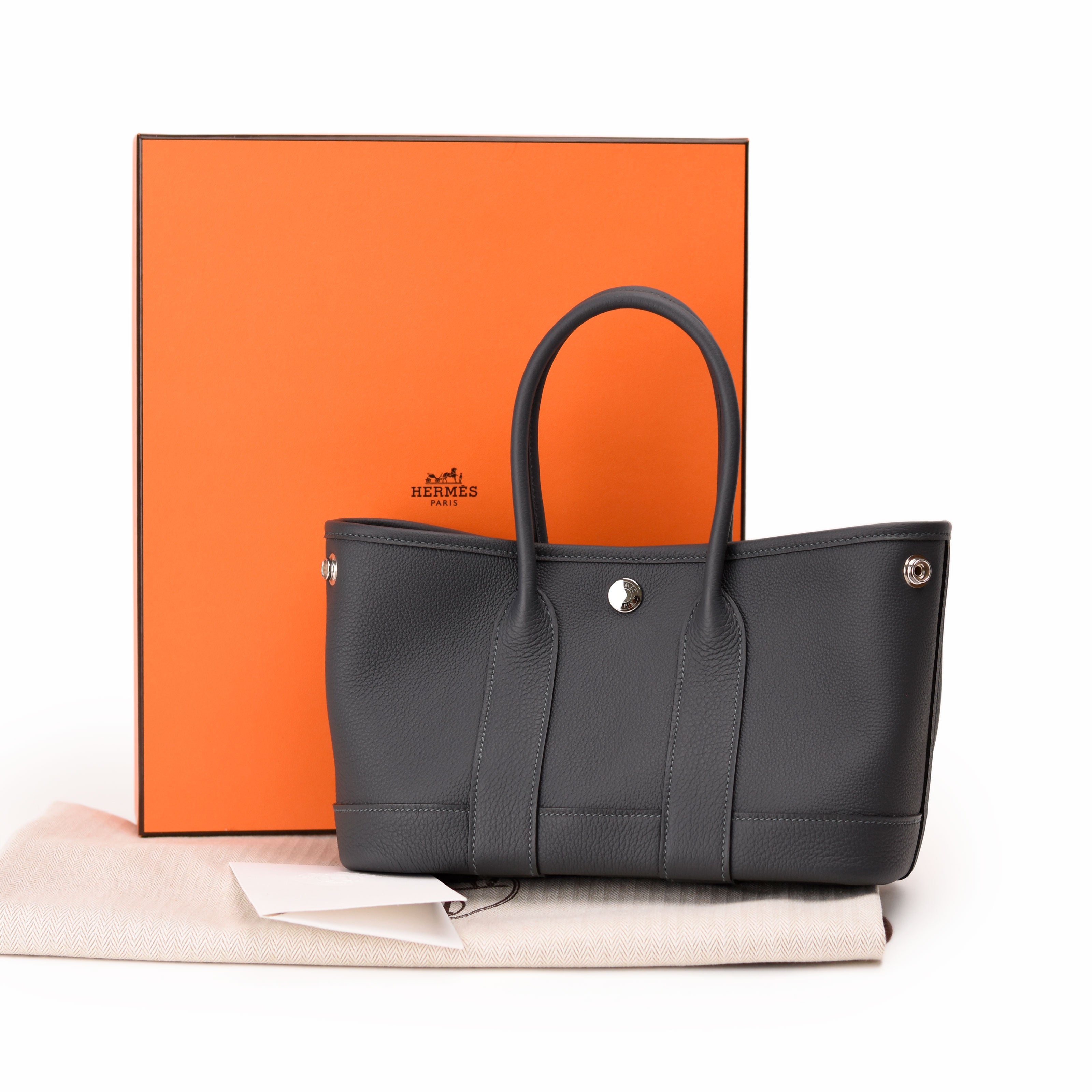 Hermès Neo Garden Togo Gris Misty PHW
