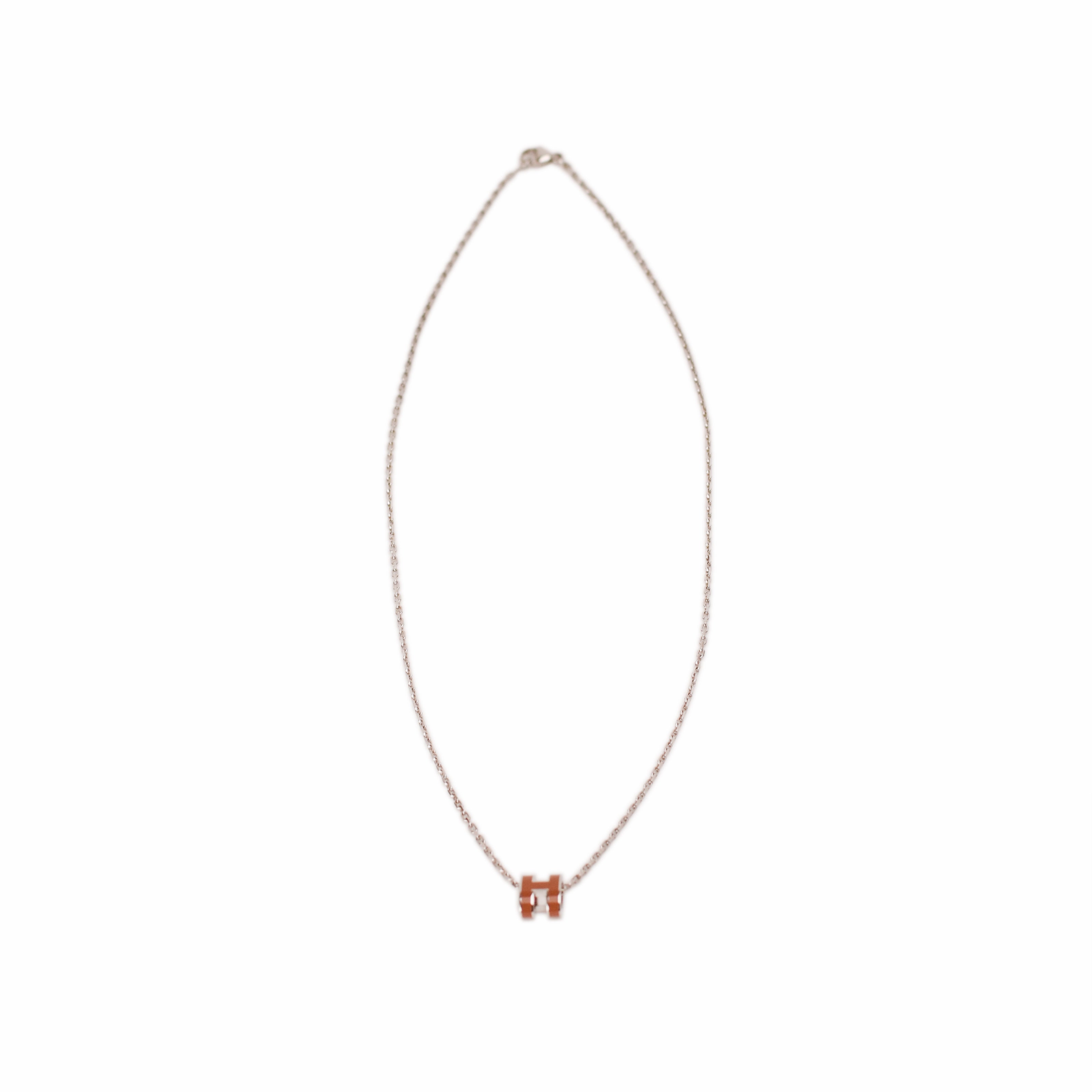 Hermès Mini Pop H Pendant Necklace