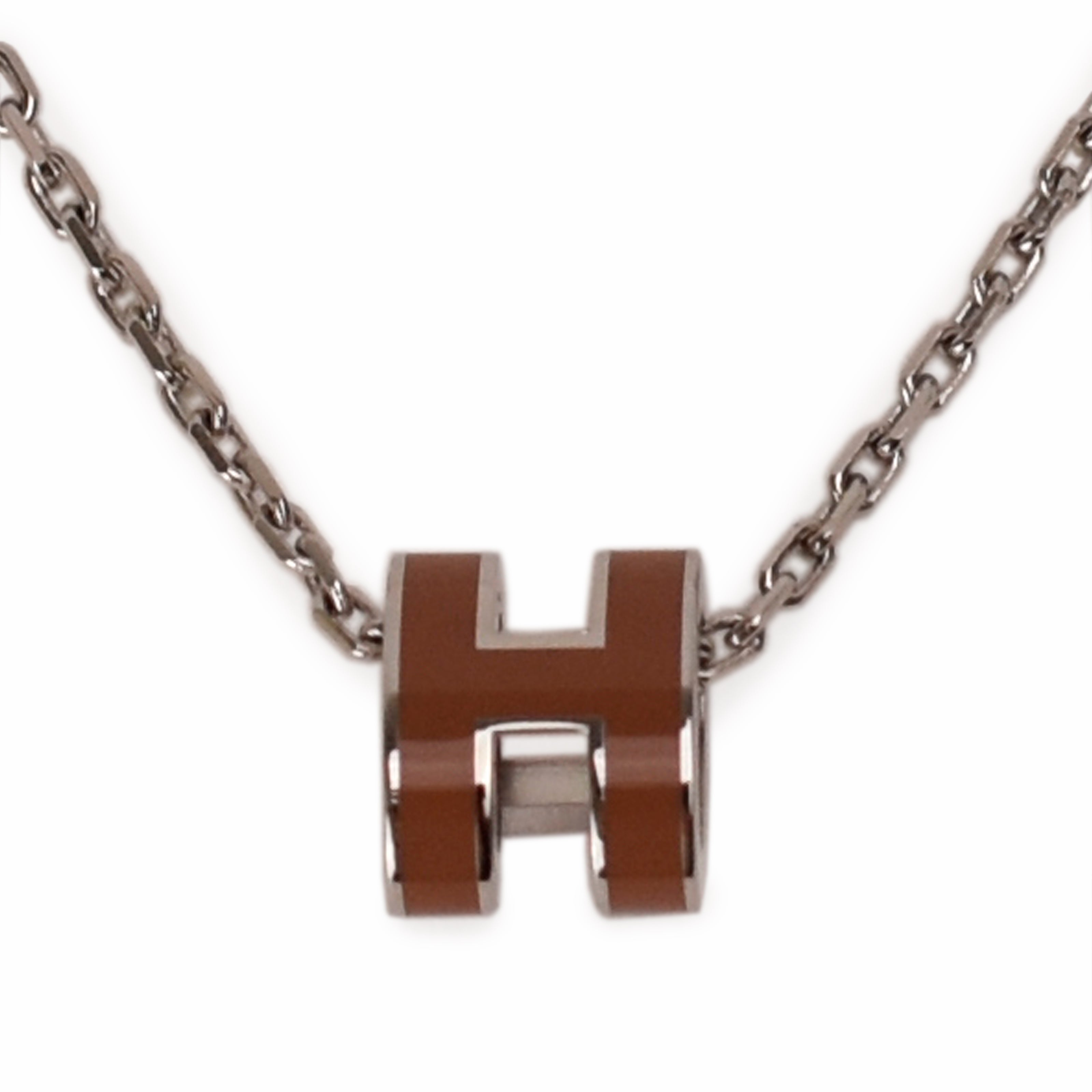 Hermès Mini Pop H Pendant Necklace