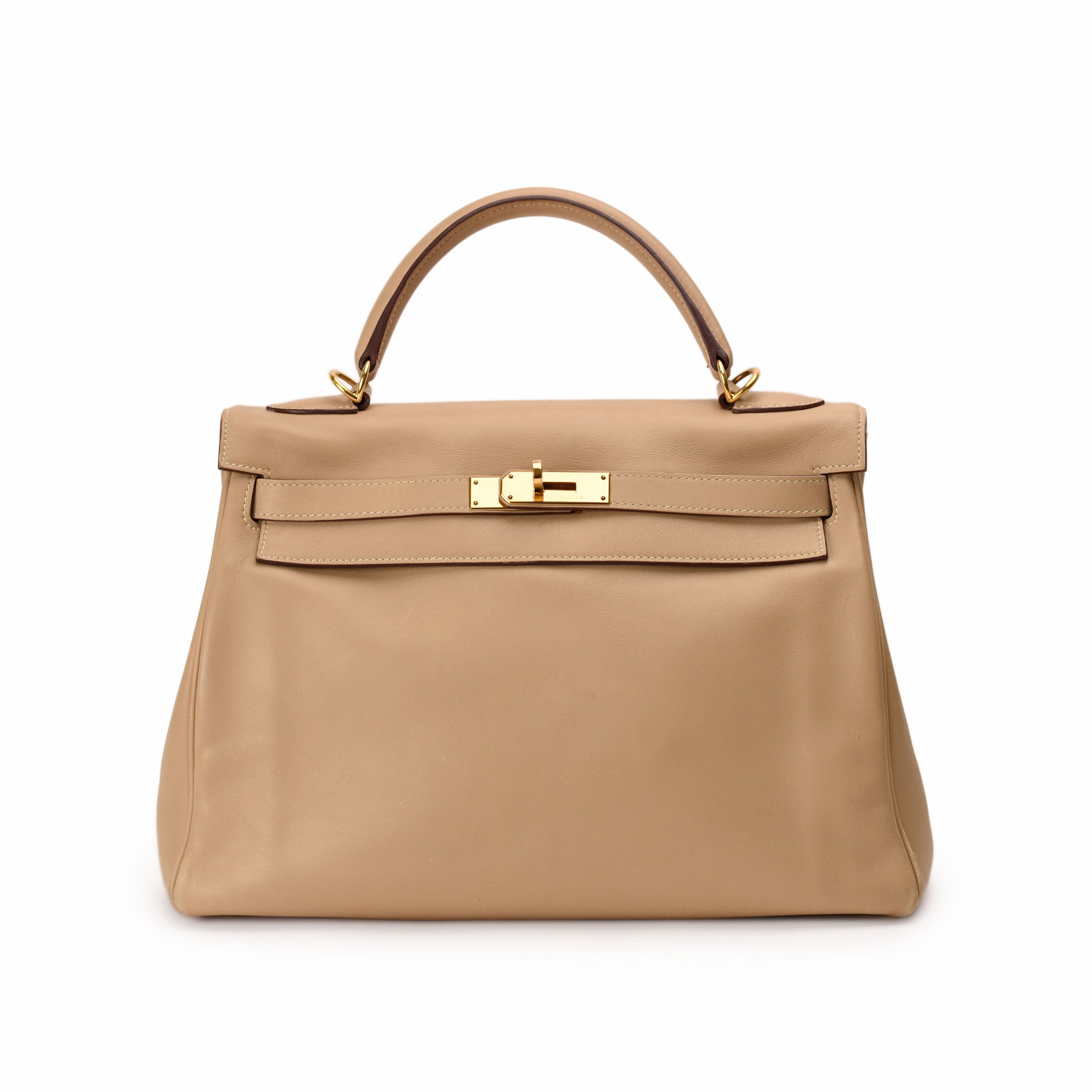 Hermès Kelly 32 Swift Trench GHW