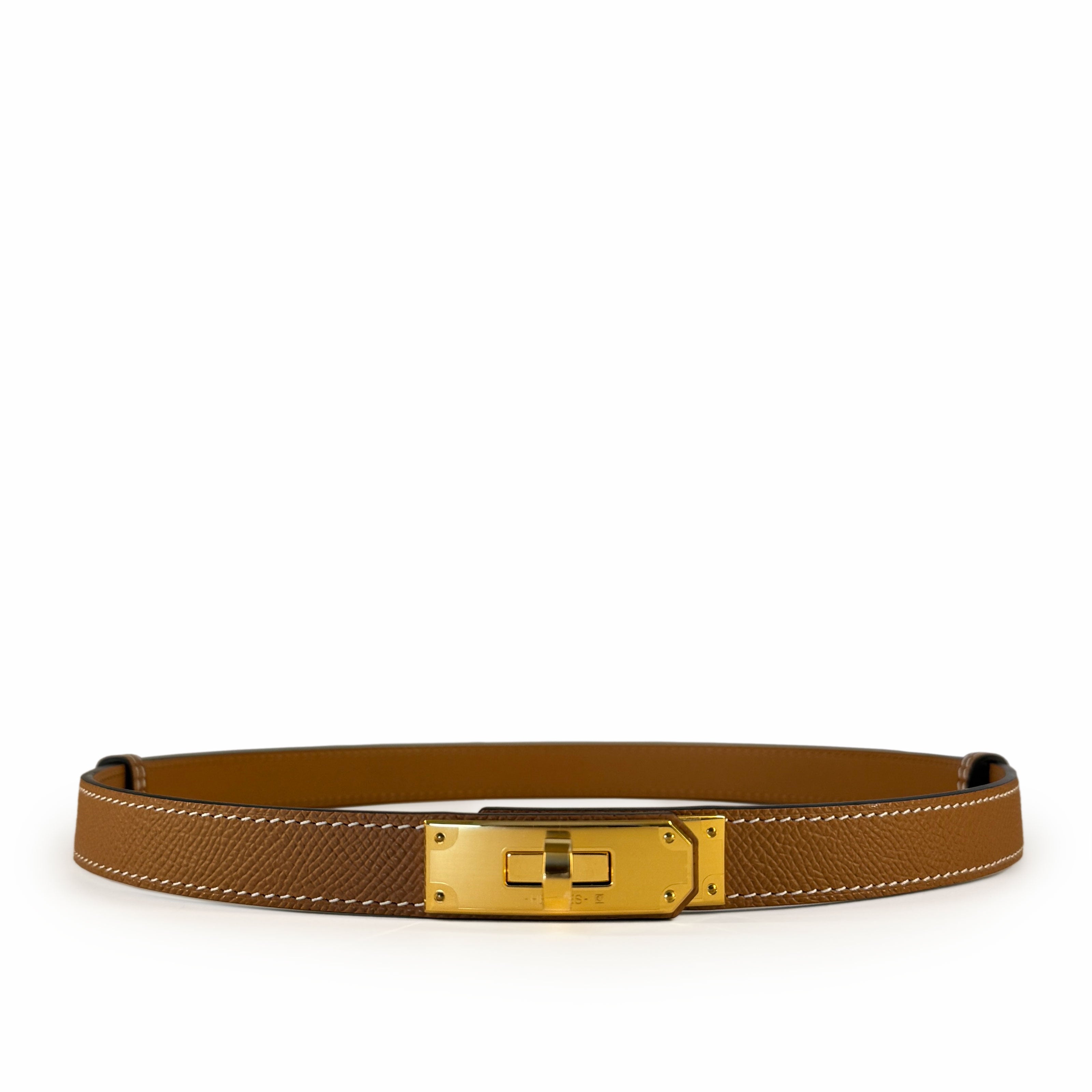 Hermès Kelly Belt 18 Gold