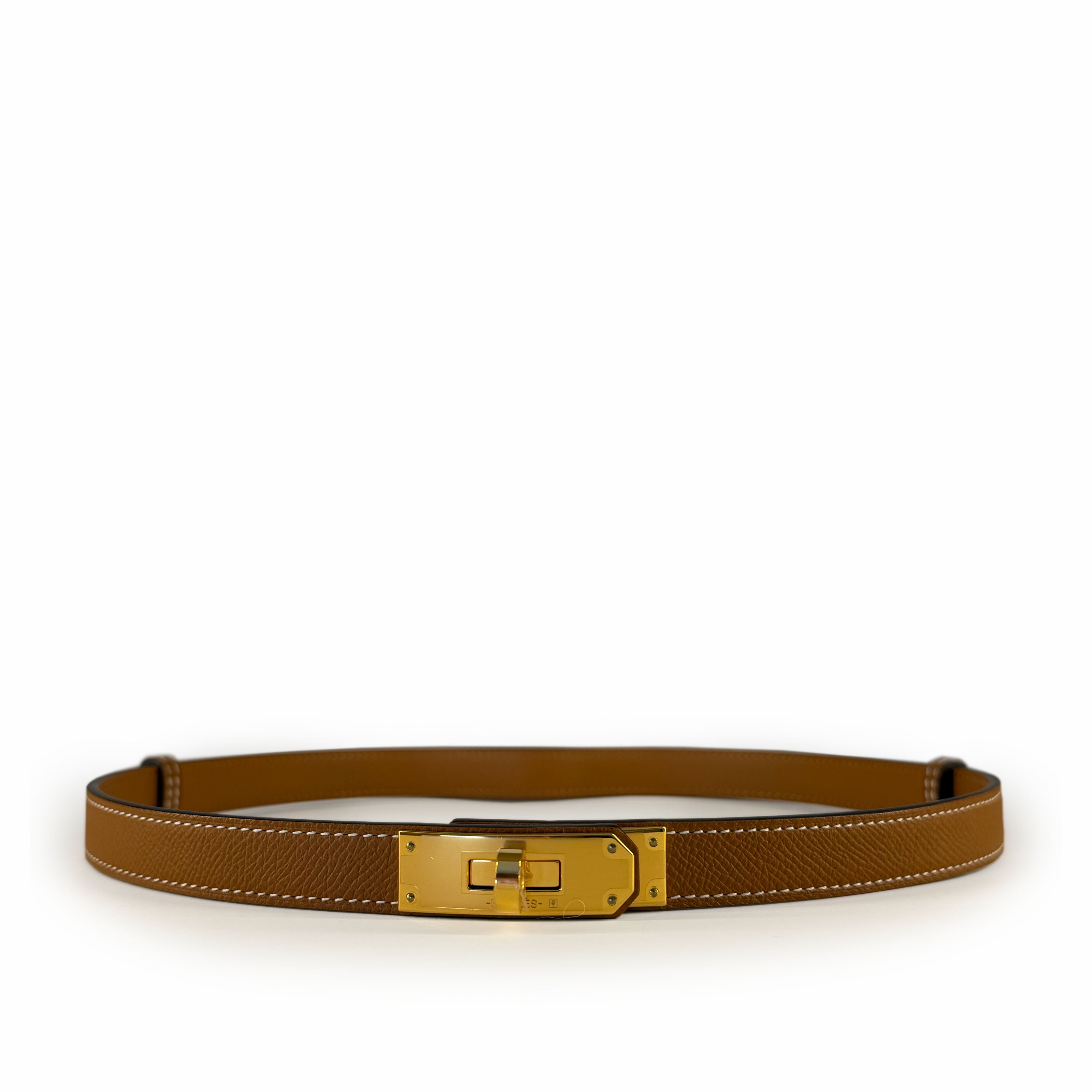 Hermès Kelly Belt 18 Gold