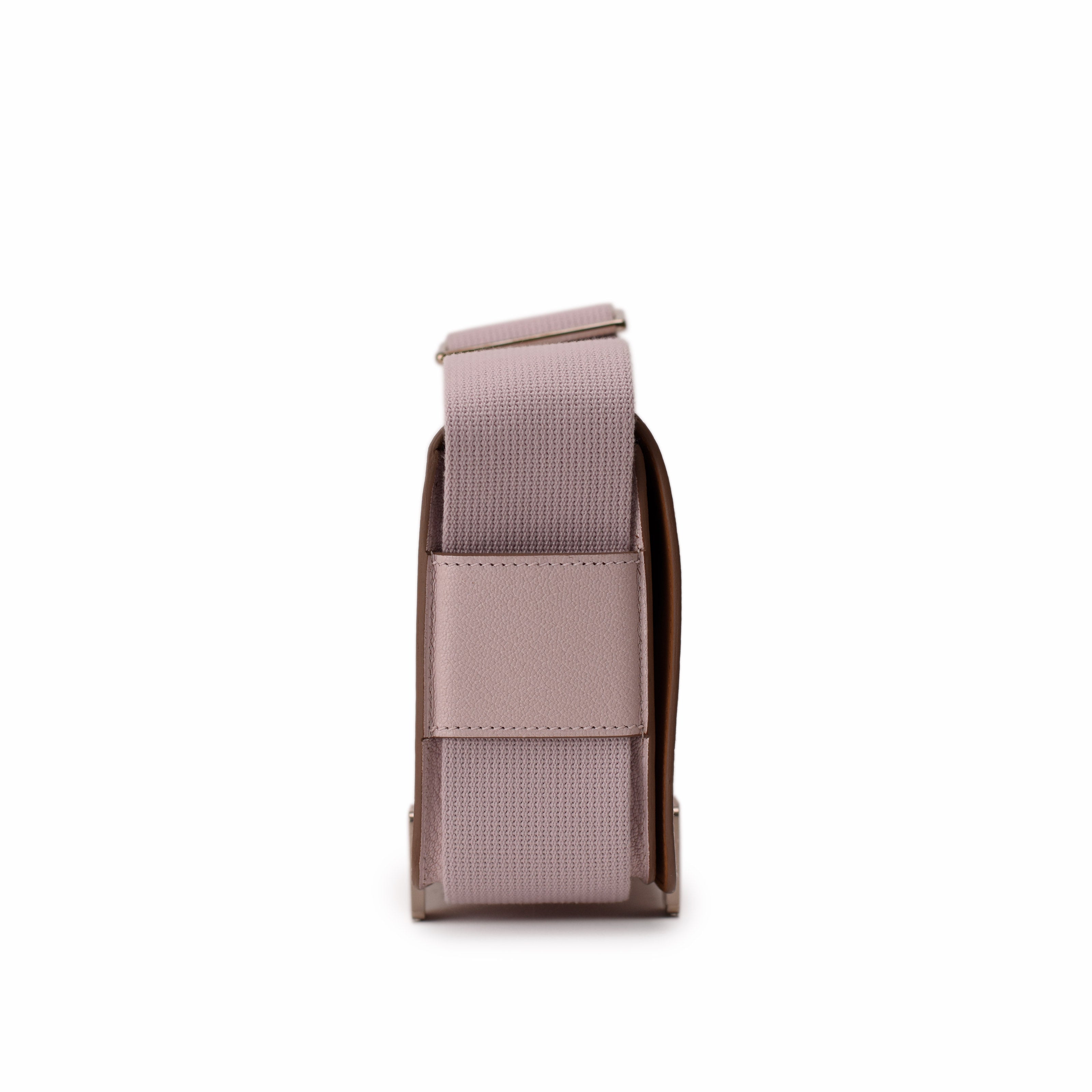 Hermès Geta Mauve Pale Chai Verso Chevre Mysore PHW