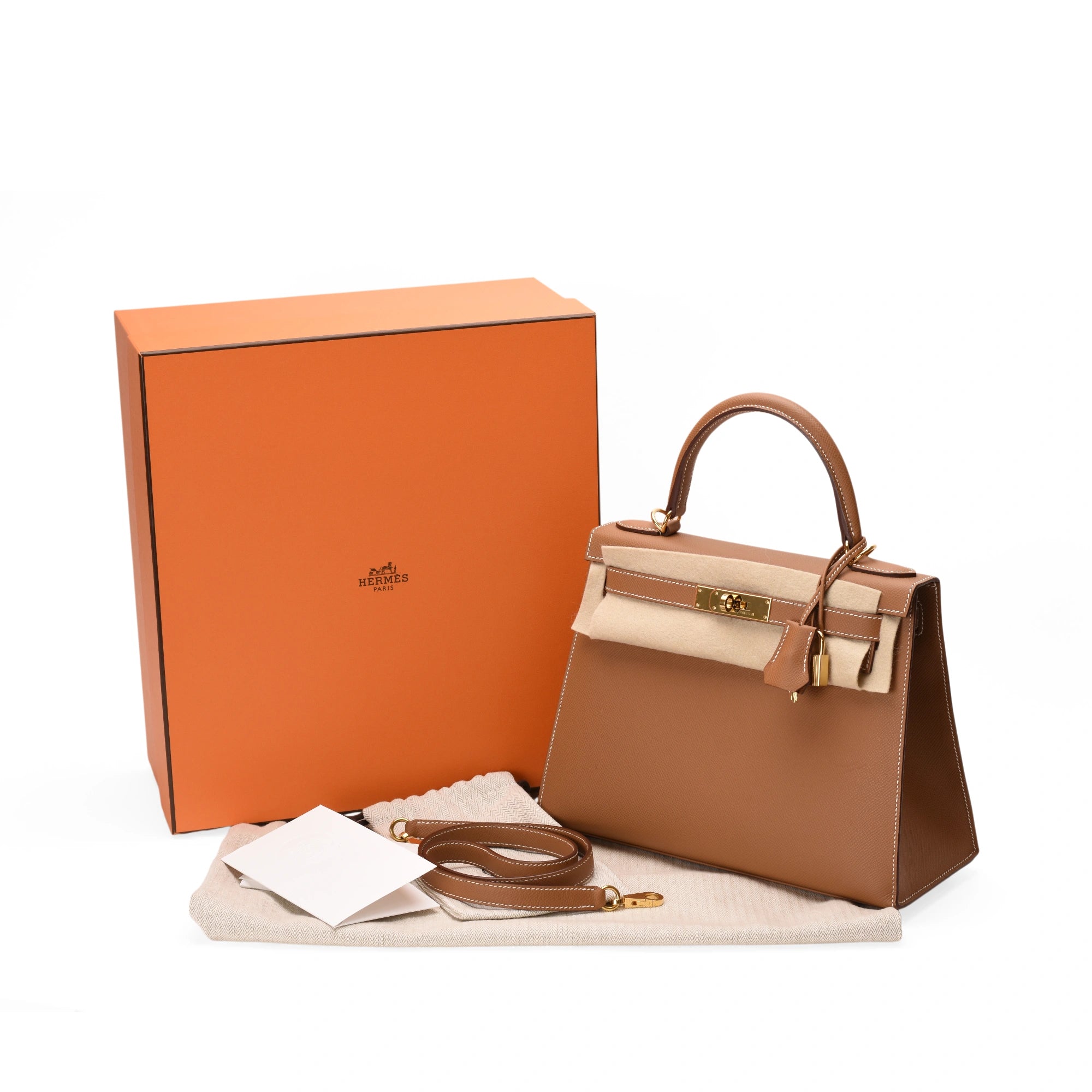 Hermès Kelly 28 Sellier Epsom GHW