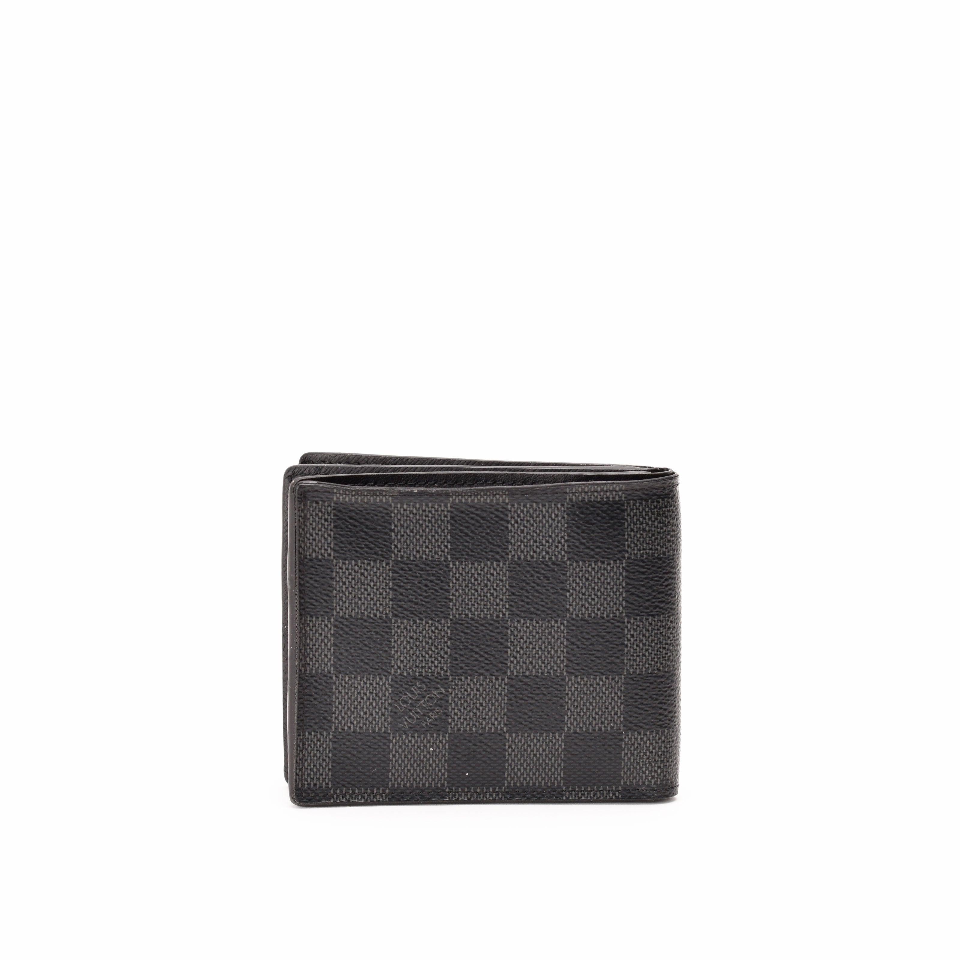 Louis Vuitton Amerigo Wallet Damier Graphite