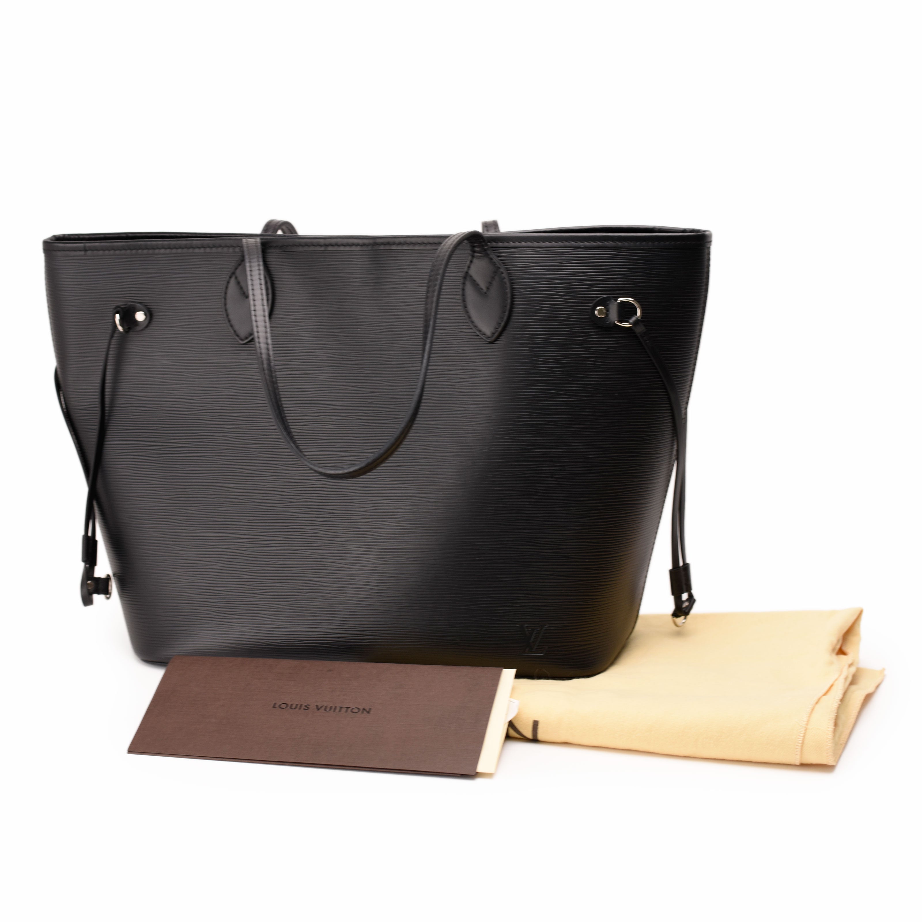 Louis Vuitton Neverfull MM Epi Black