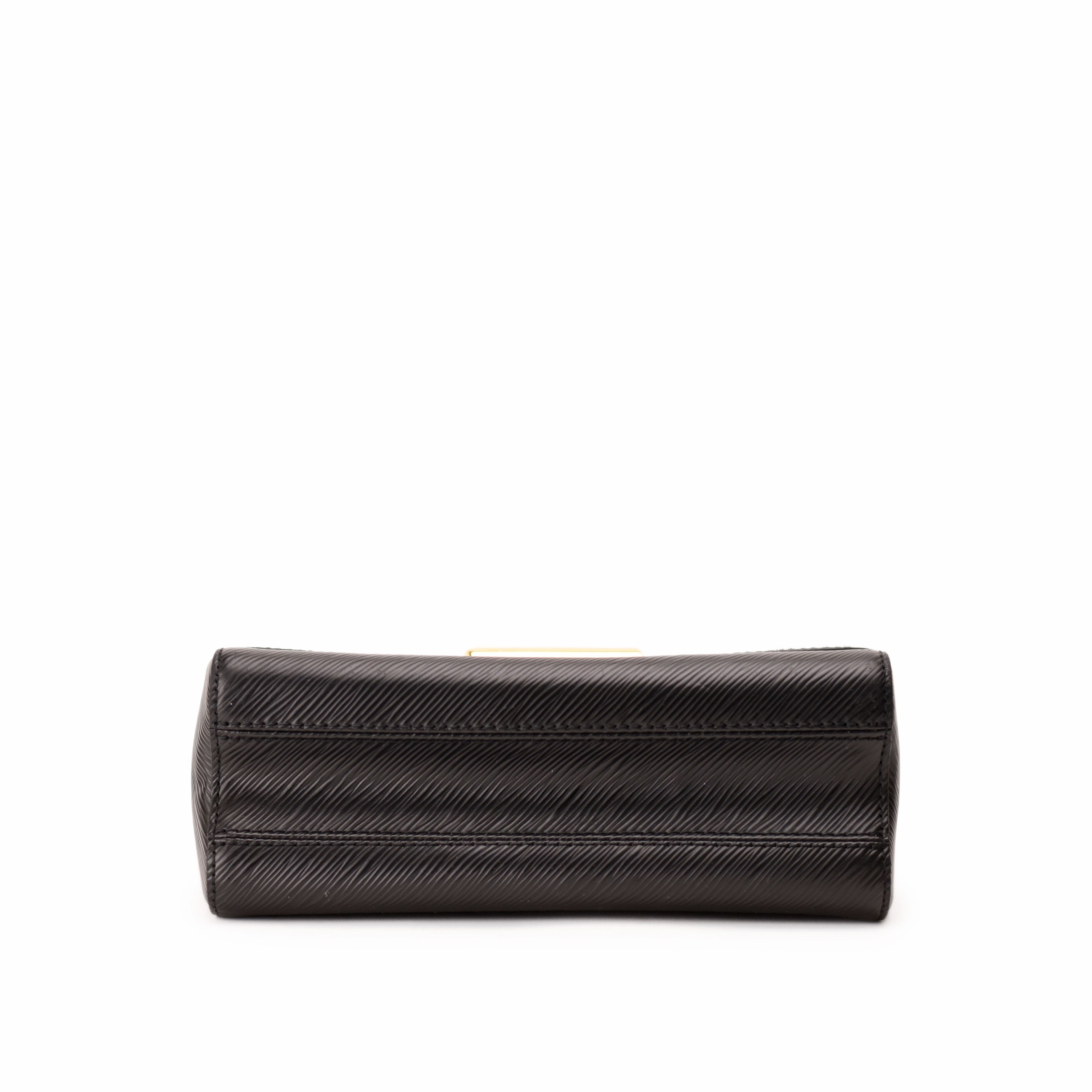 Louis Vuitton Twist MM Black Epi GHW