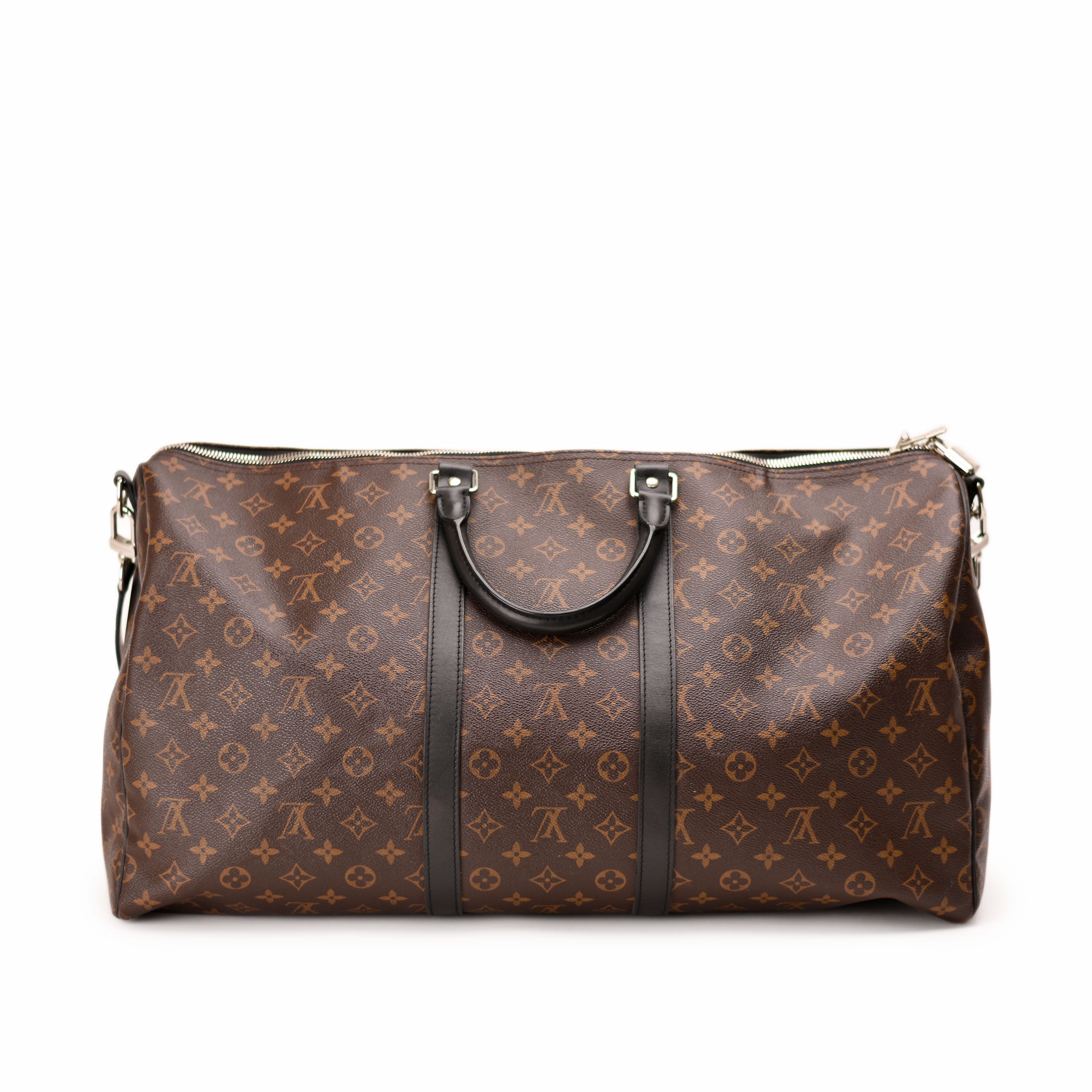 Louis Vuitton Keepall 55 B  Monogram Black