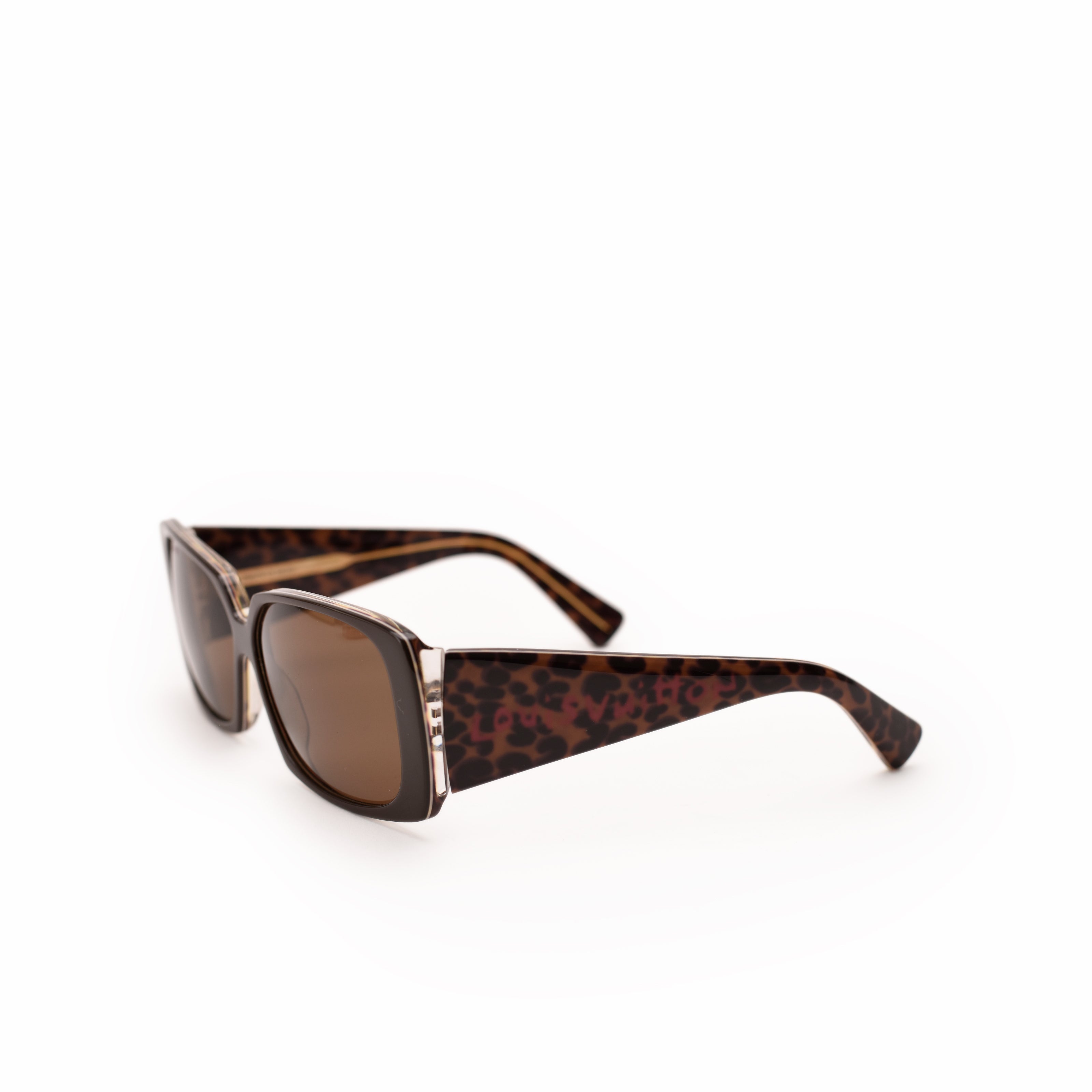 Louis Vuitton Marquise Leopard Sunglasses
