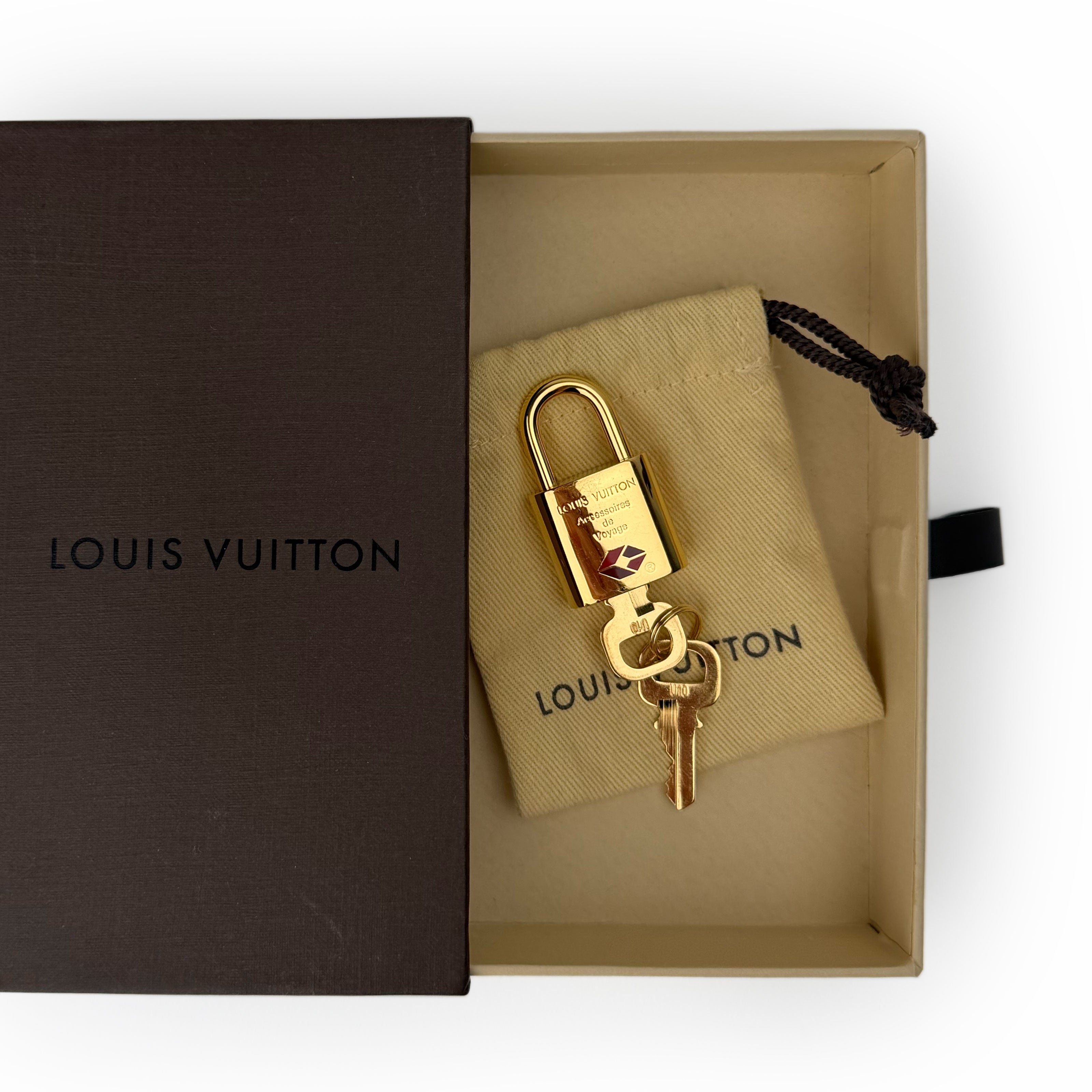 Louis Vuitton Gold Padlock
