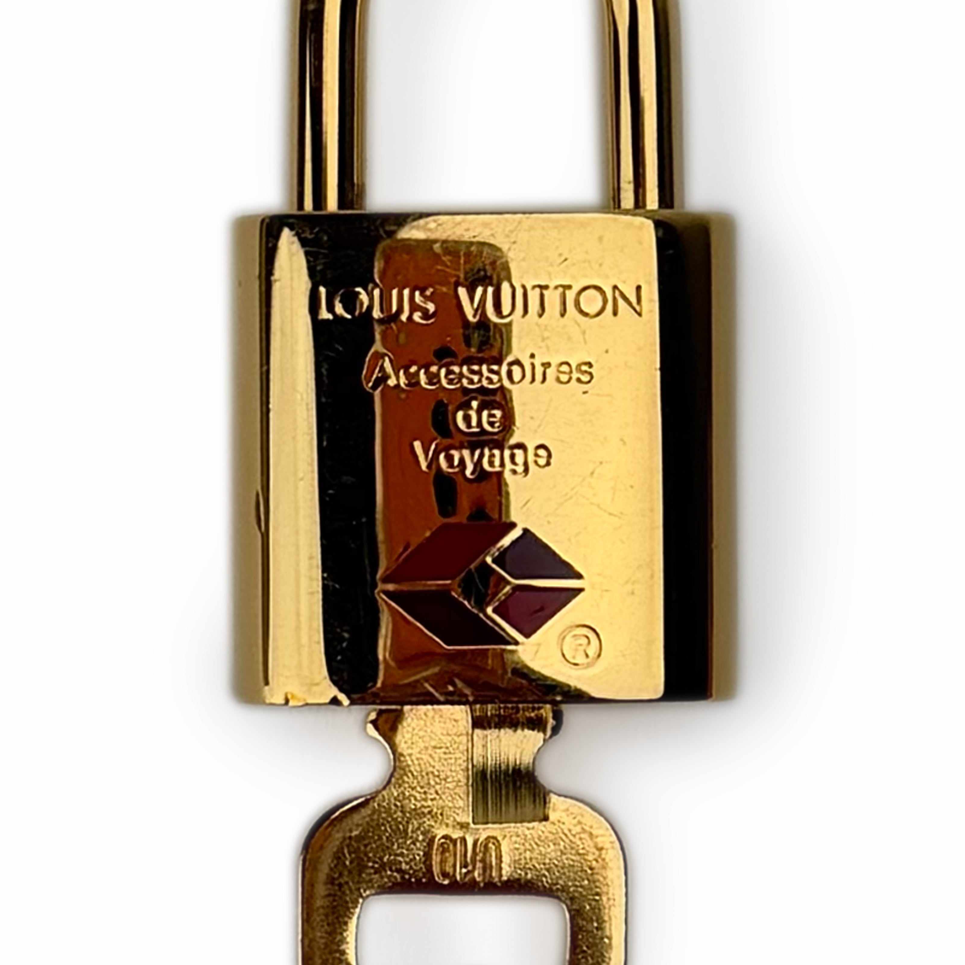 Louis Vuitton Gold Padlock