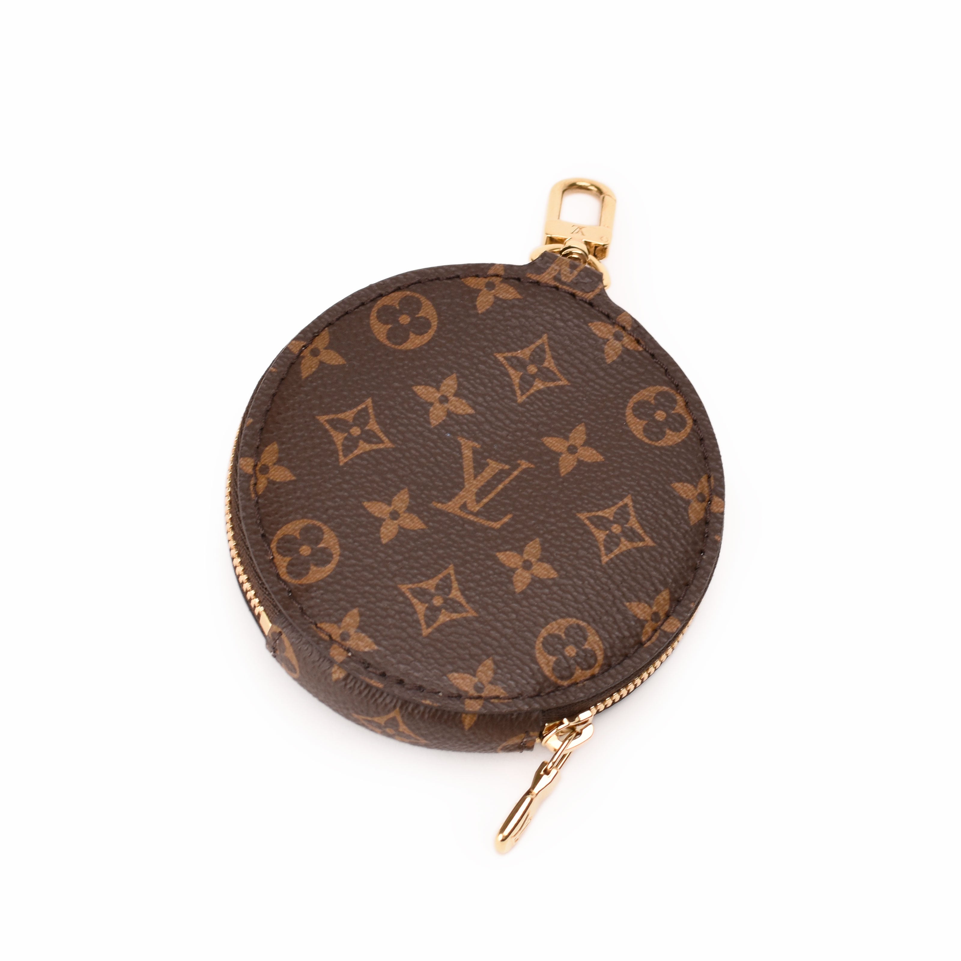 Louis Vuitton Monogram Round Zipped Coin Purse