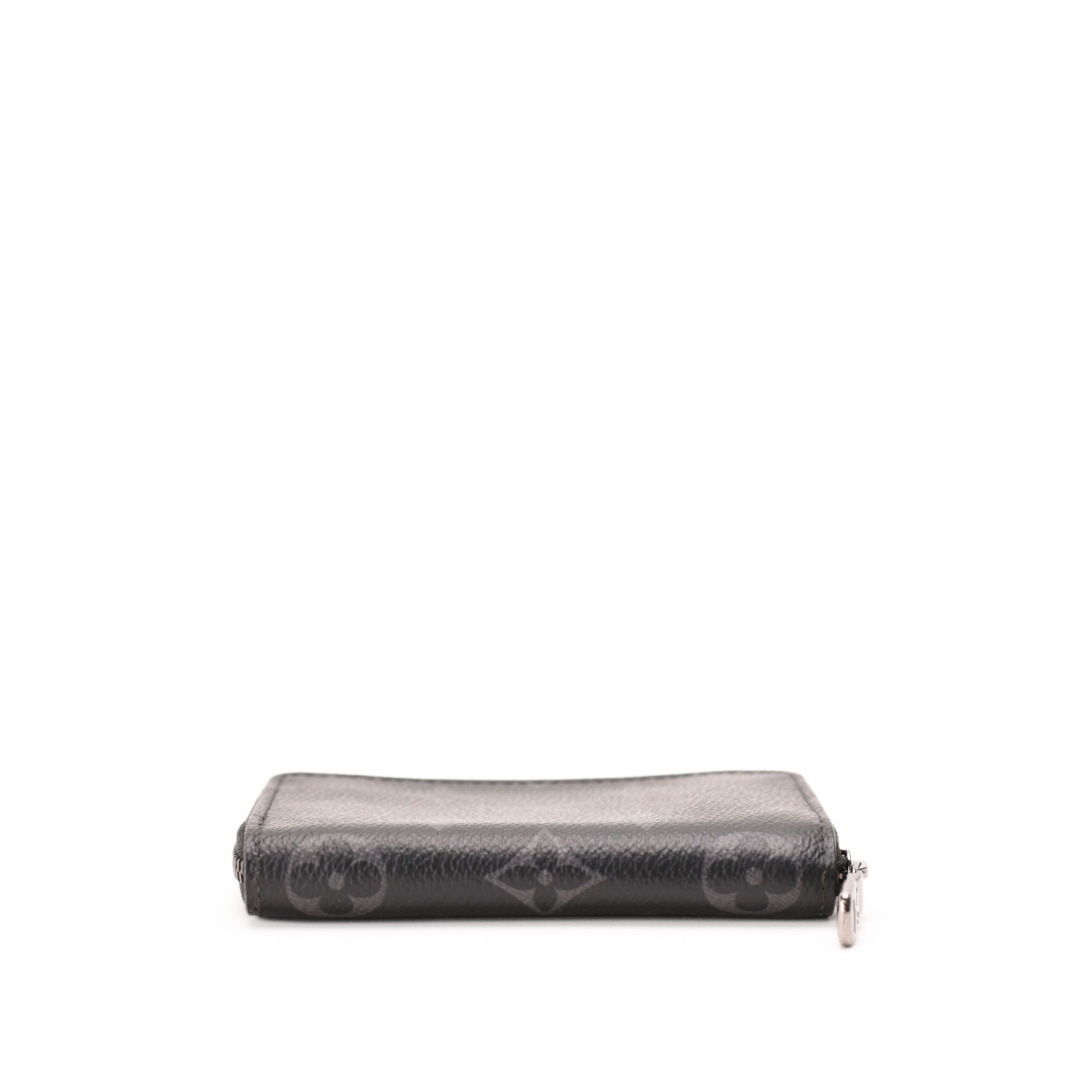 Louis Vuitton Zip Coin Card Holder Monogram Eclipse