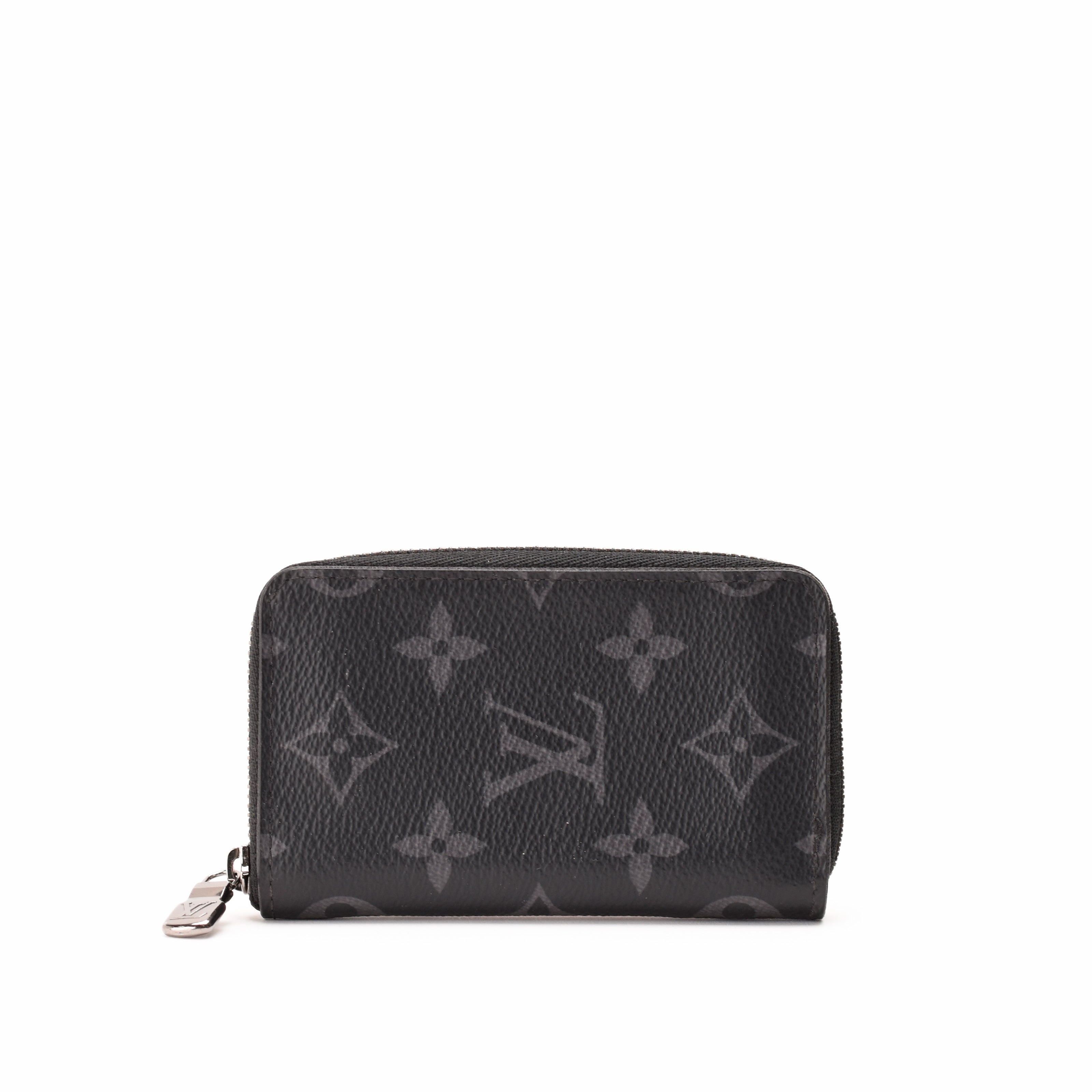 Louis Vuitton Zip Coin Card Holder Monogram Eclipse