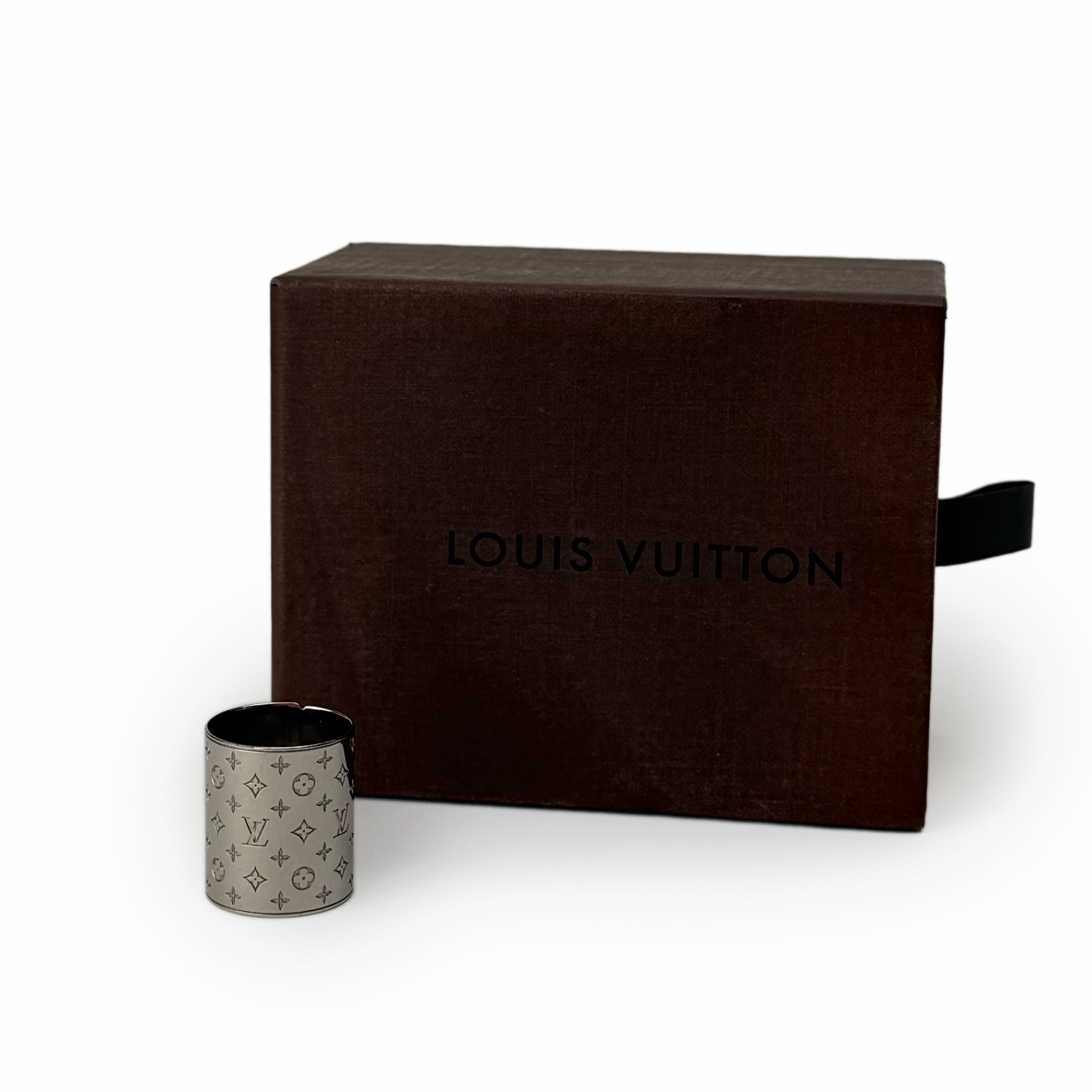 Louis Vuitton Nanogram Enamel Ring