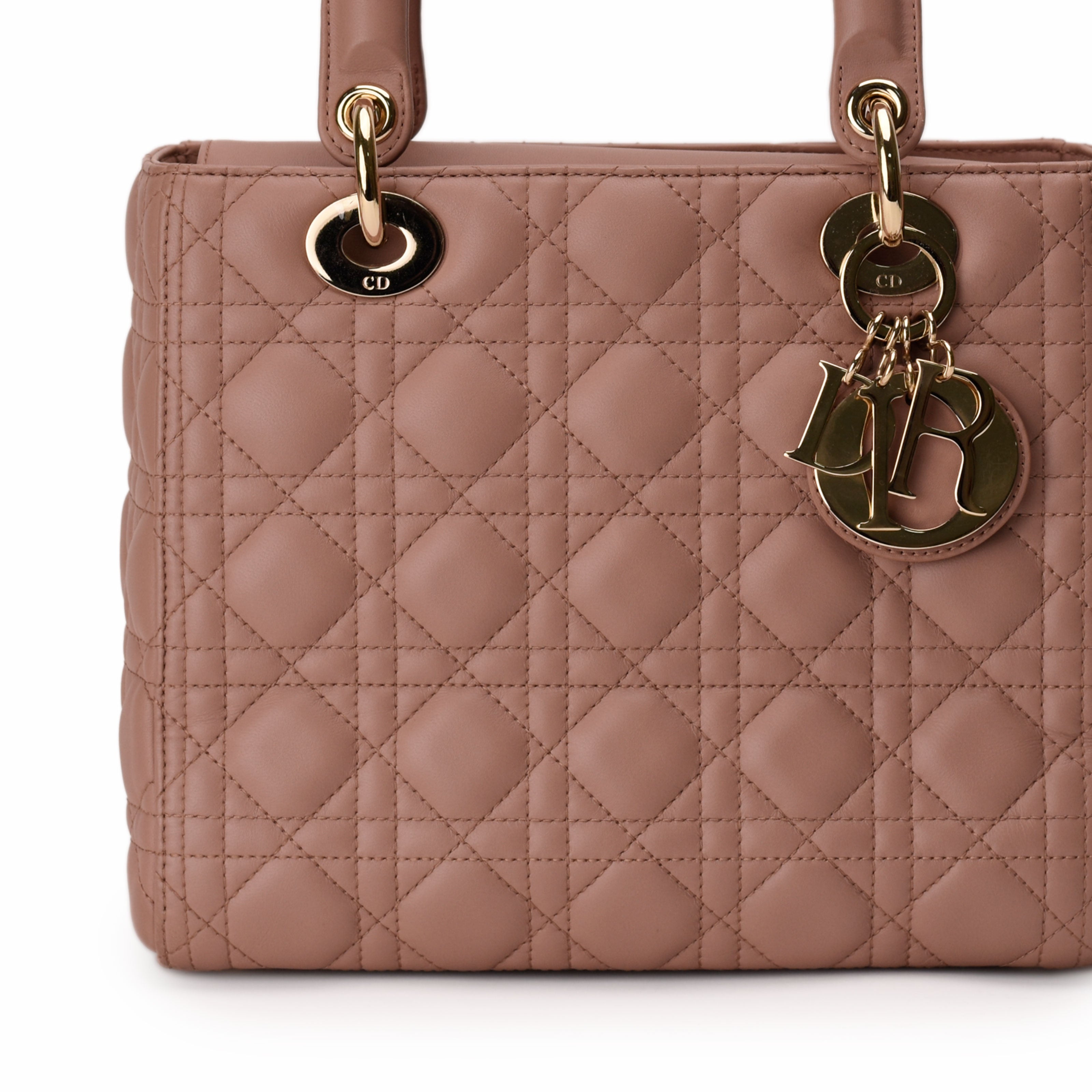 Dior Lady Dior Medium Blush Bag