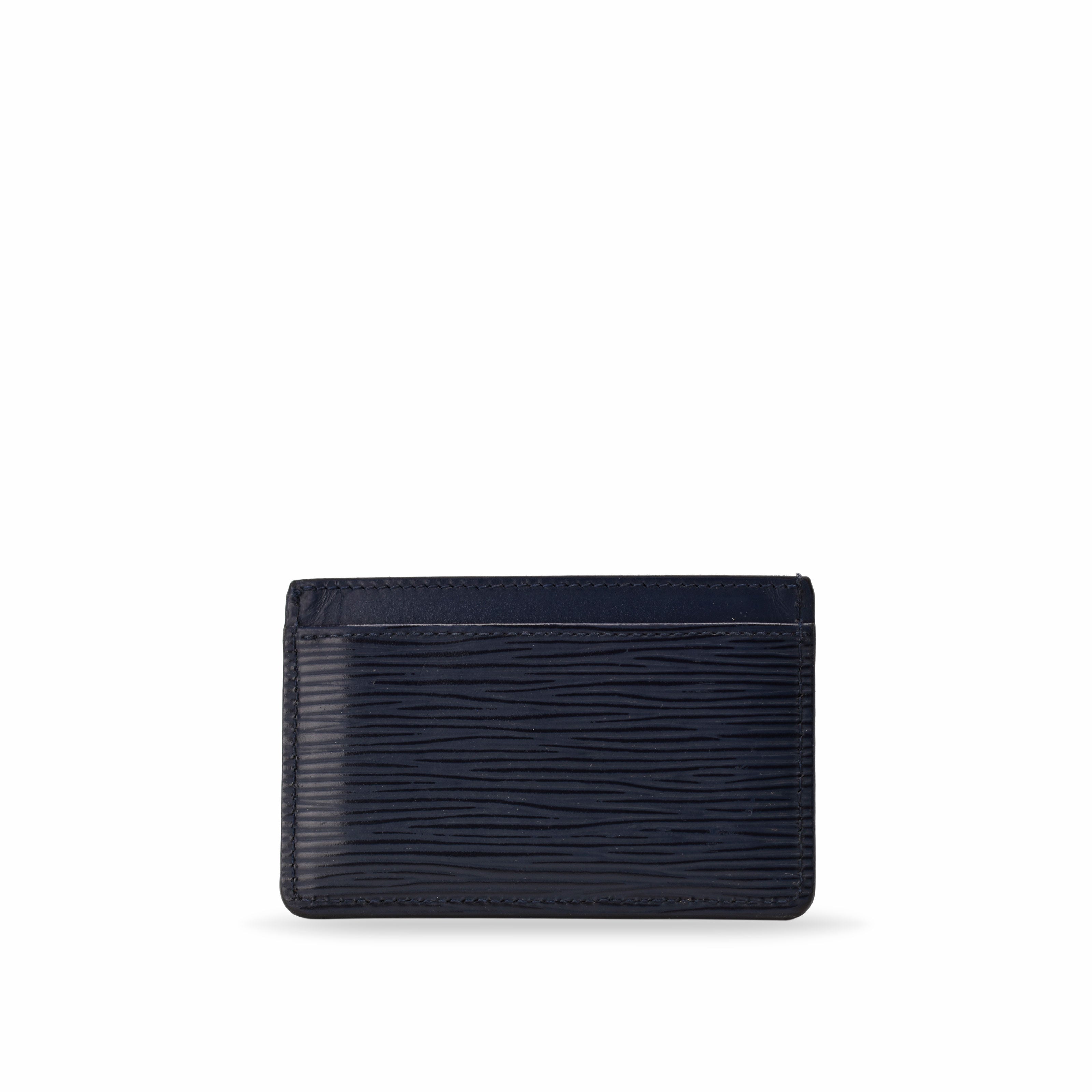 Louis Vuitton Card Holder Blue