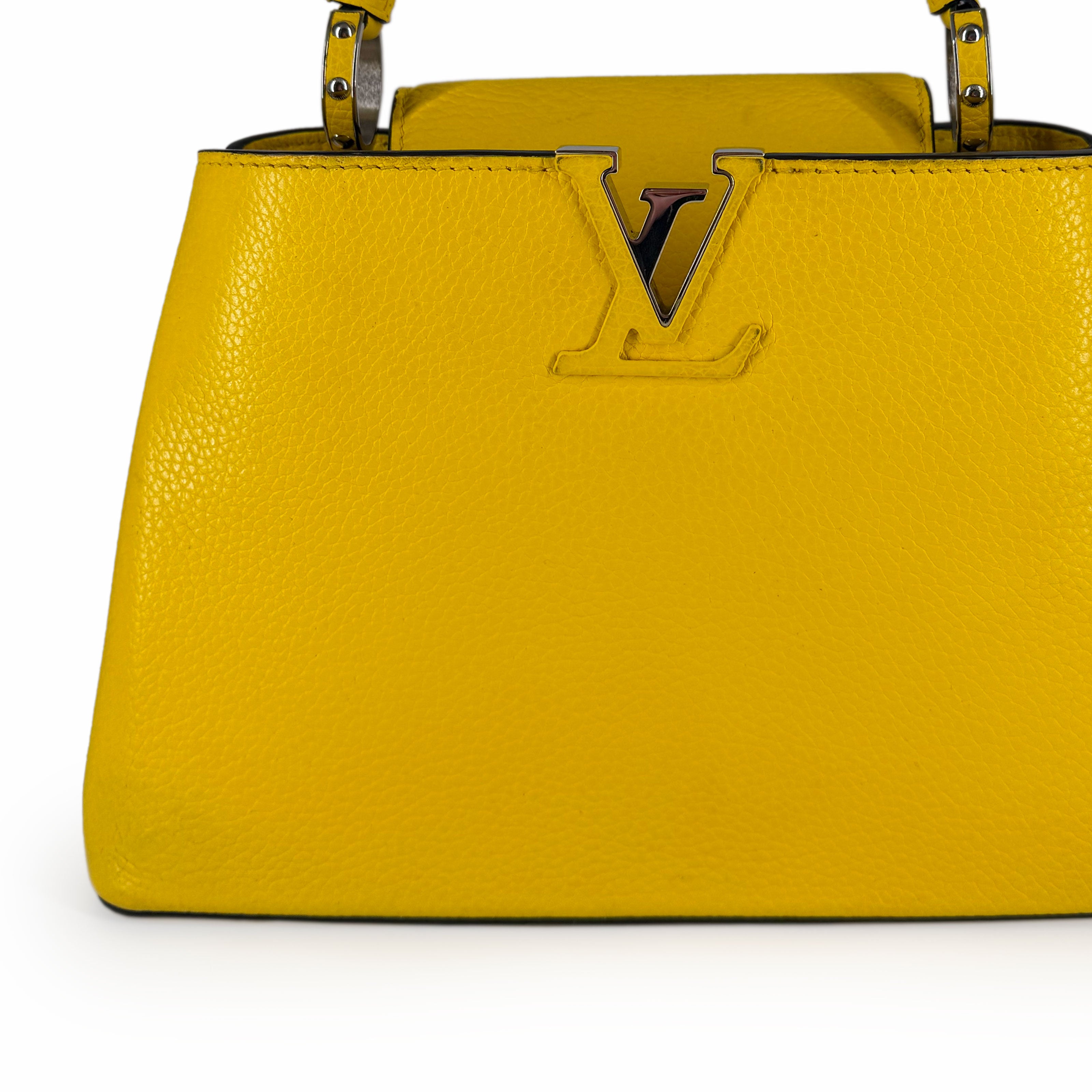 Louis Vuitton Capucines BB Yellow