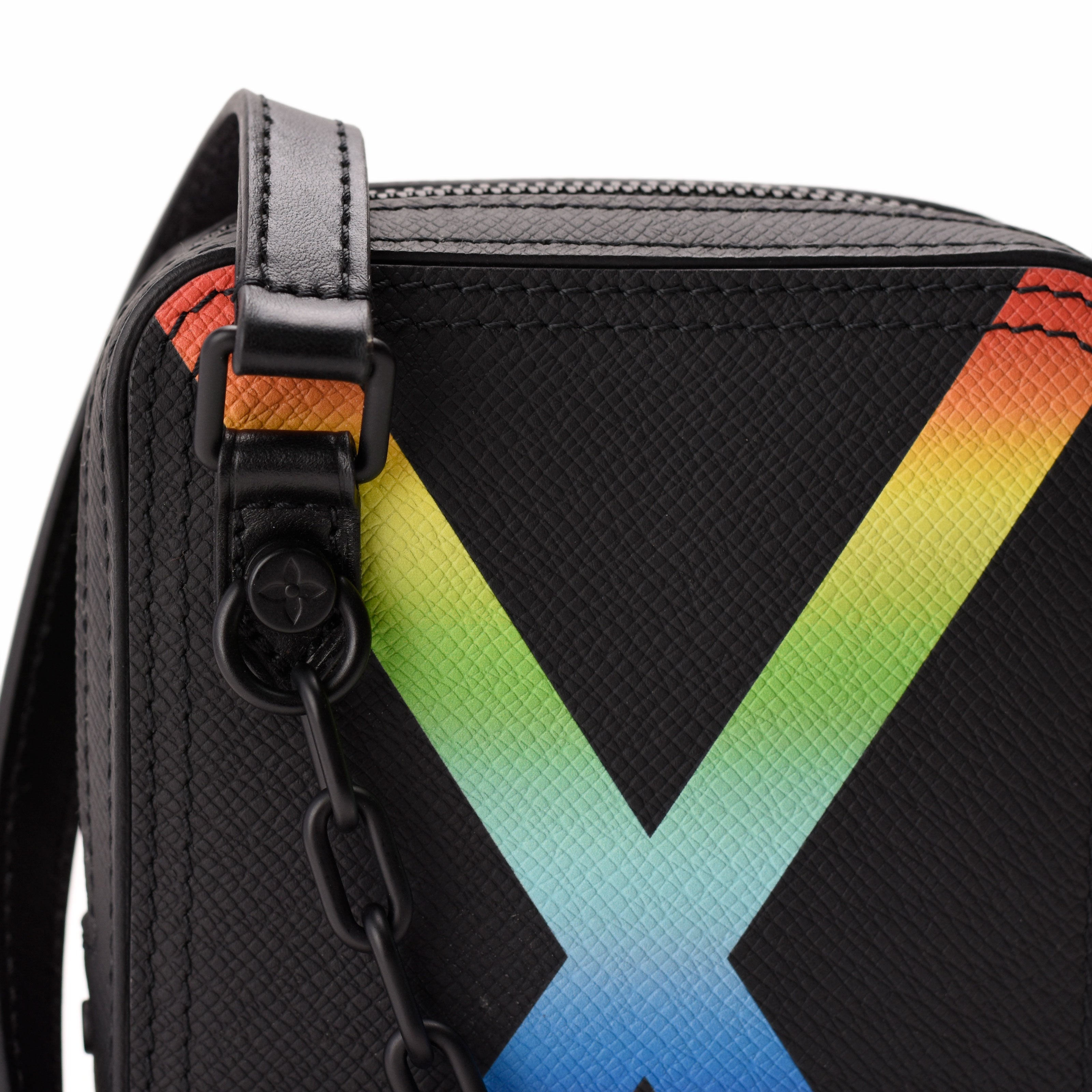 Louis Vuitton Danube Rainbow Messenger Bag