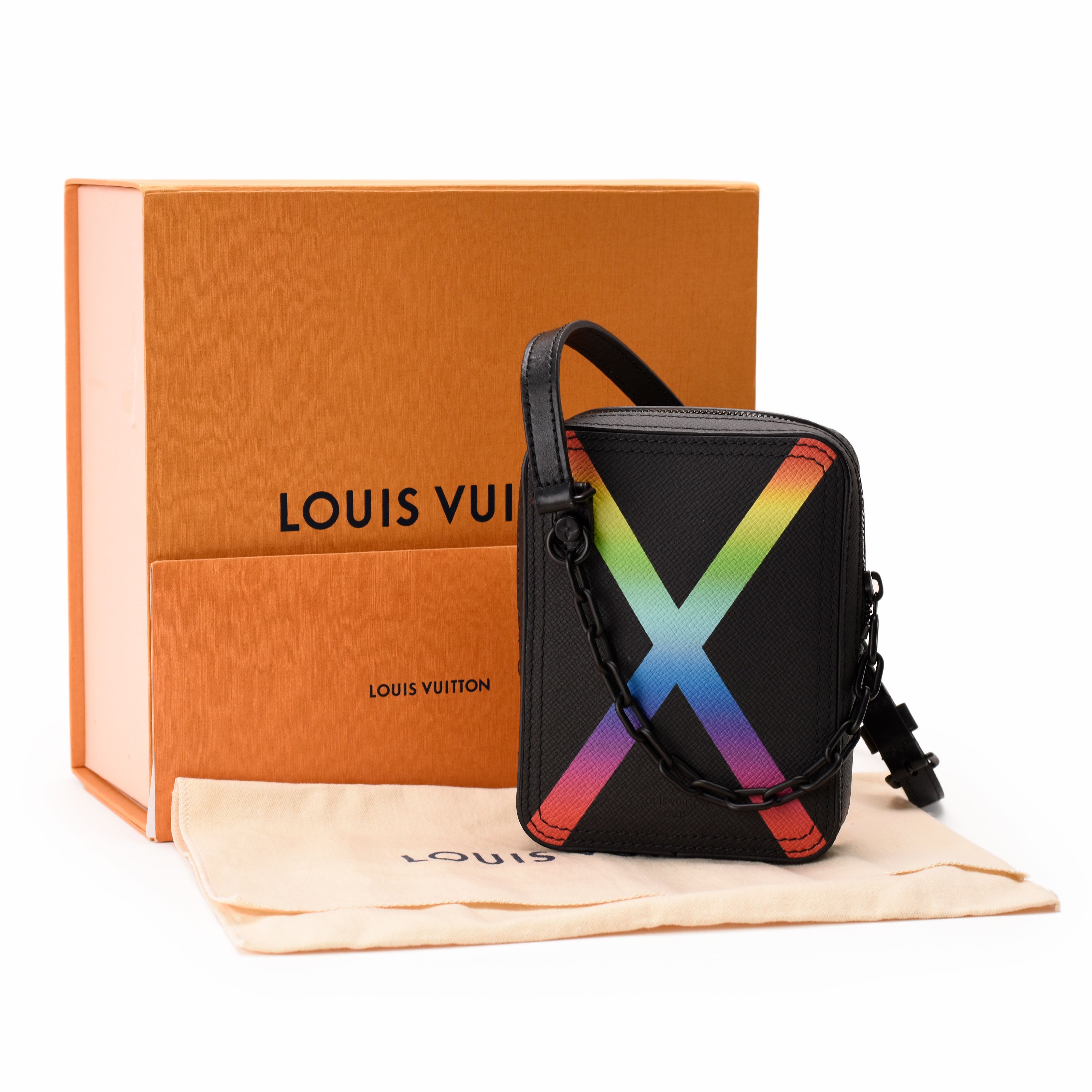 Louis Vuitton Danube Rainbow Messenger Bag